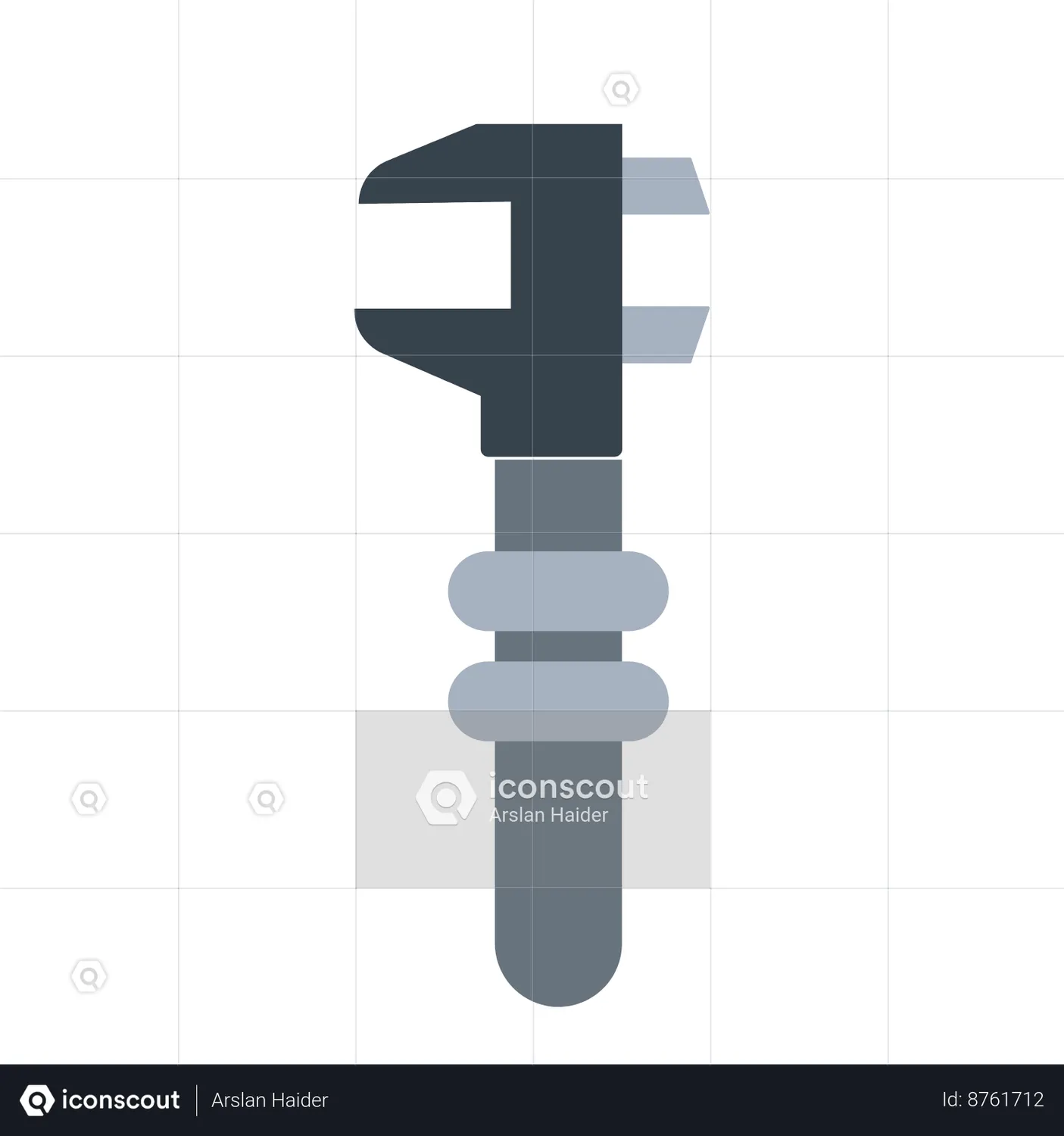 Micrometer Animated Icon download in JSON, LOTTIE or MP4 format