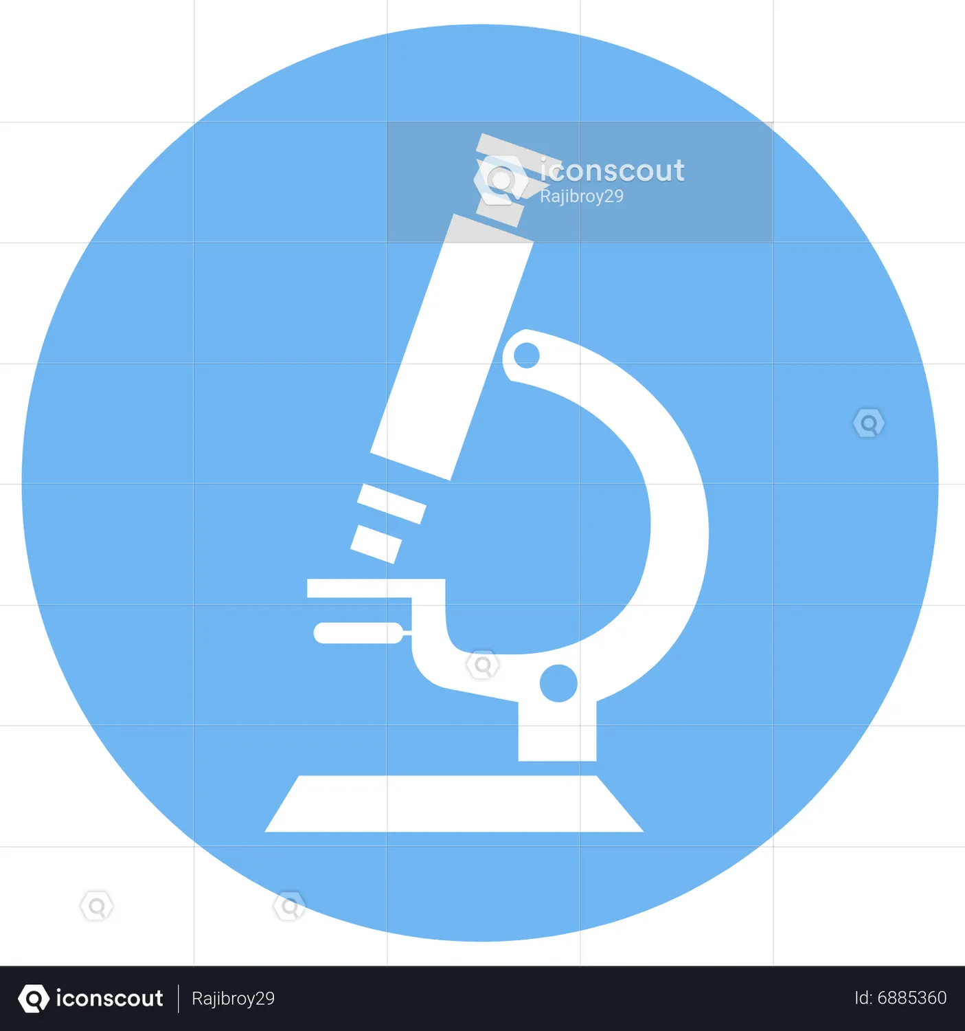 Microscope Animated Icon download in JSON, LOTTIE or MP4 format