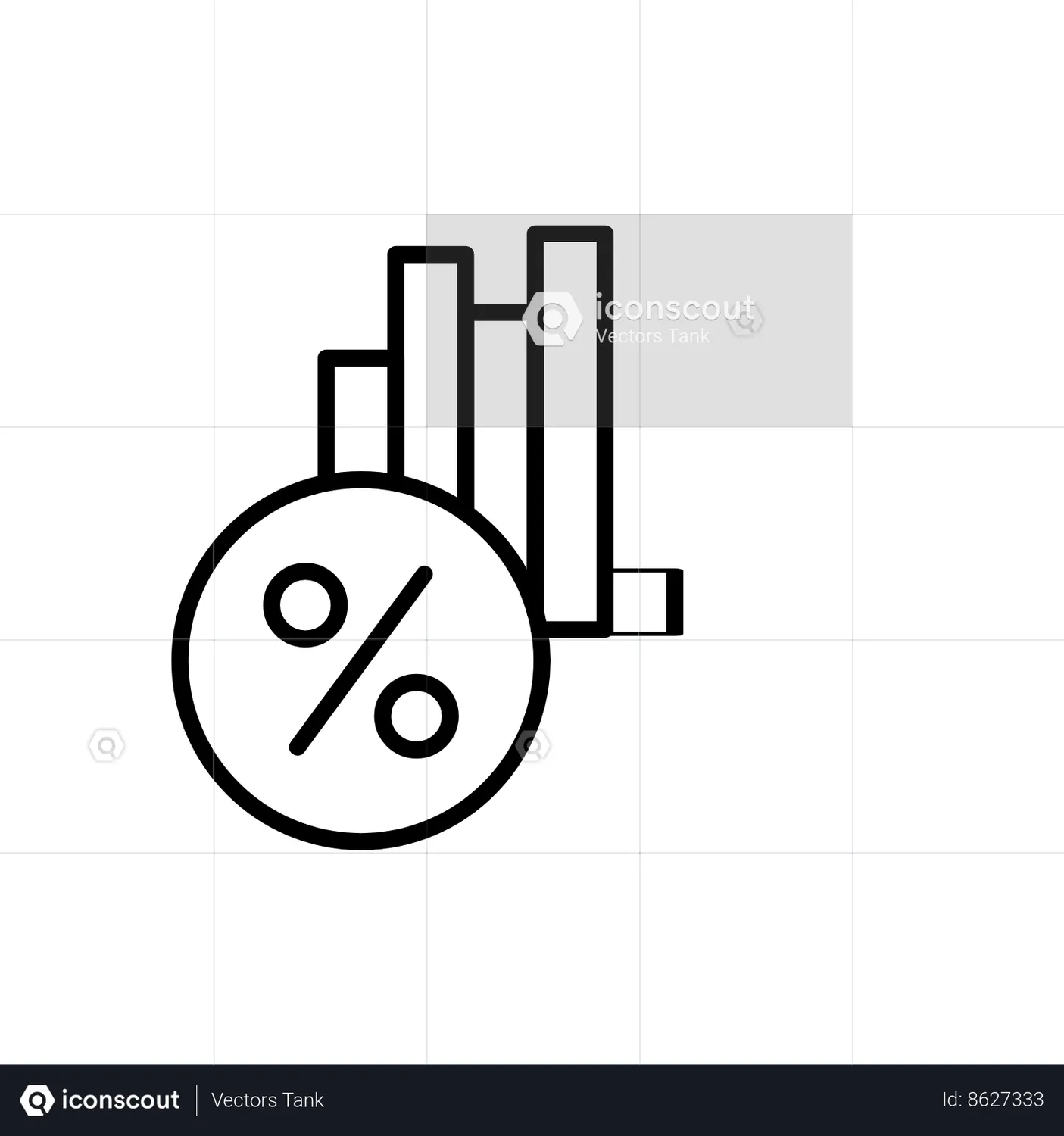 Mortage Graph Animated Icon download in JSON, LOTTIE or MP4 format