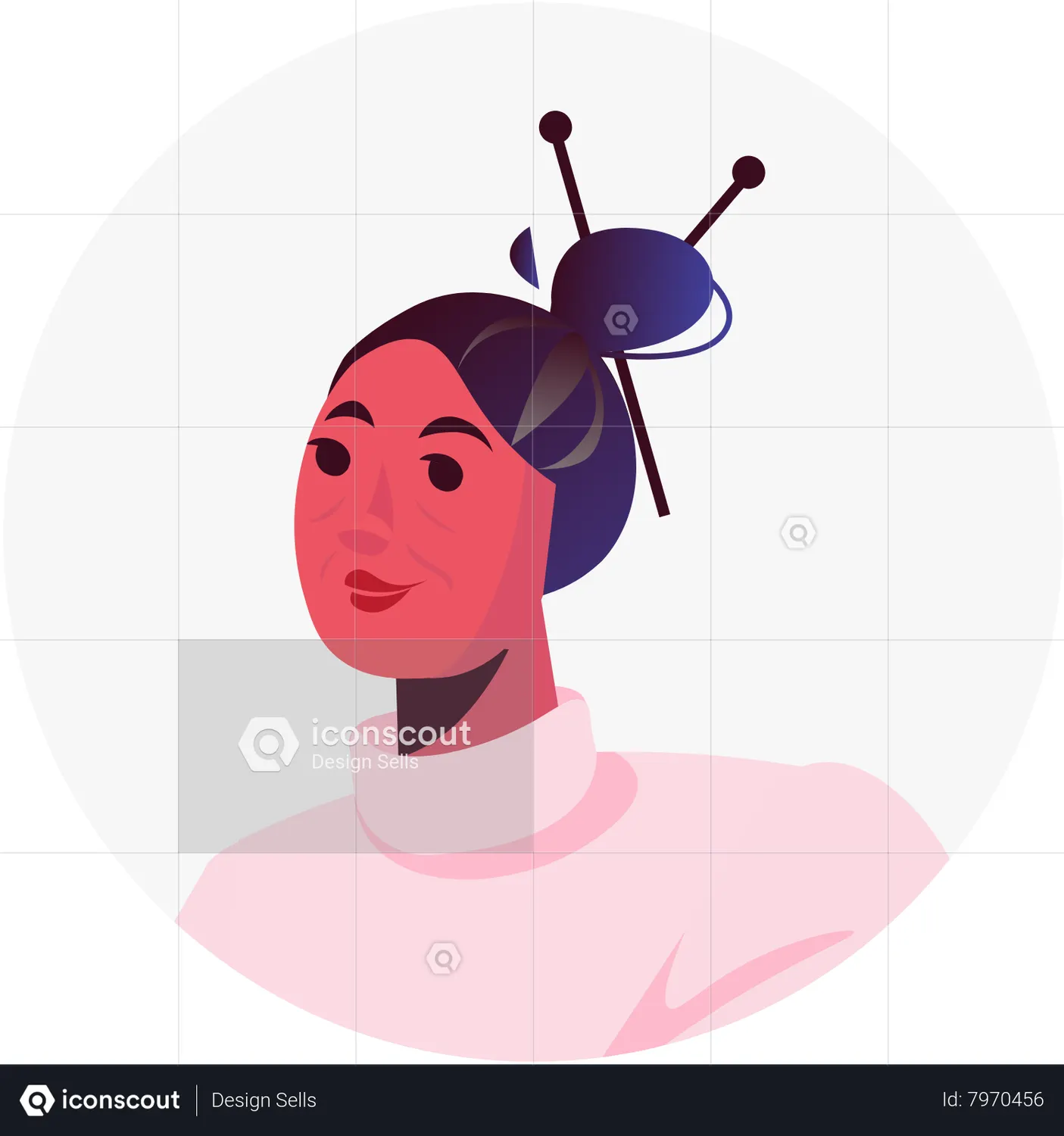 Obtén Mujer Joven Animated Icon de  por descarga gratuita en Gente Animated Icons | IconScout