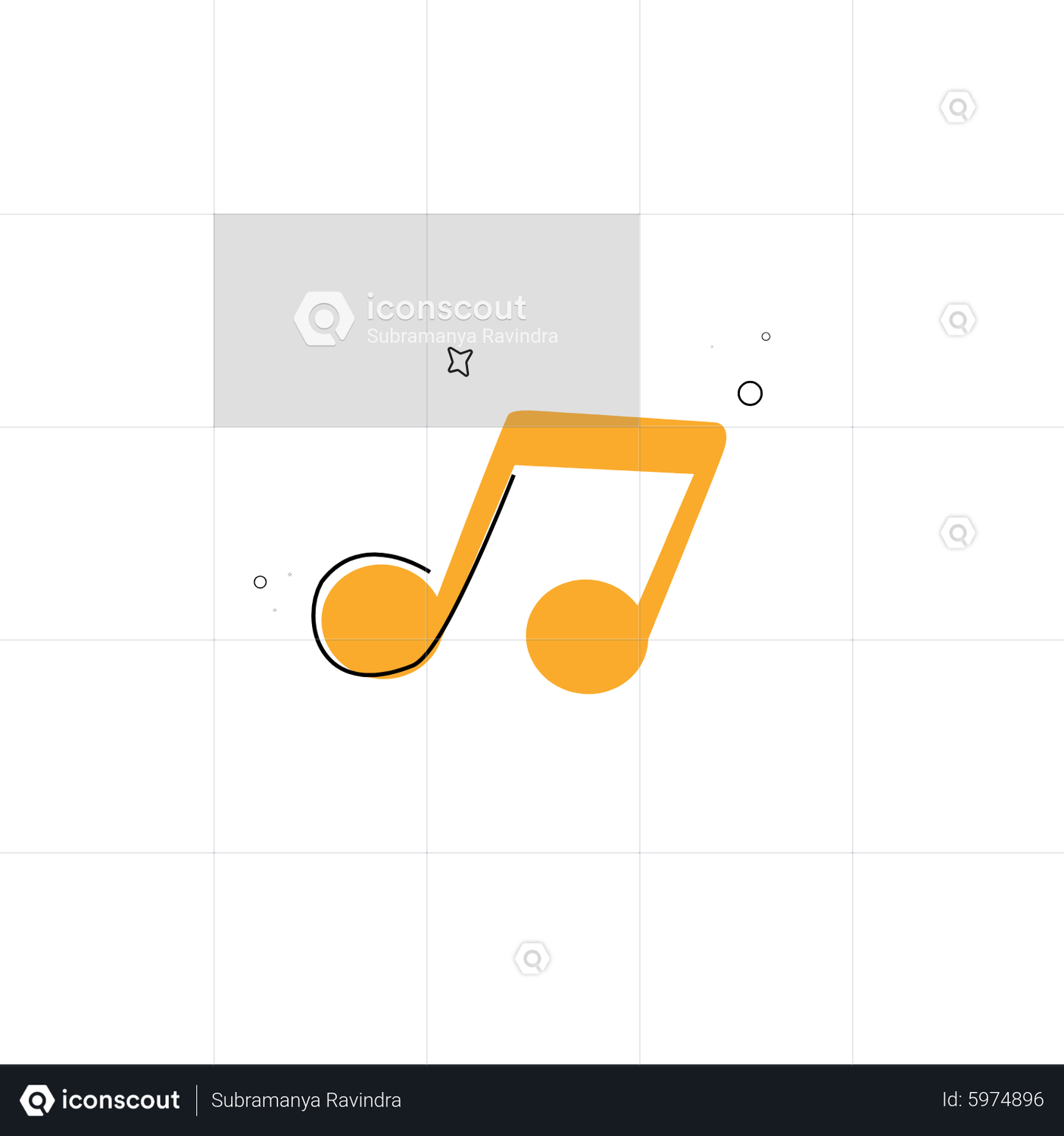 Music Note Animation by Subramanya Ravindra | LottieFiles