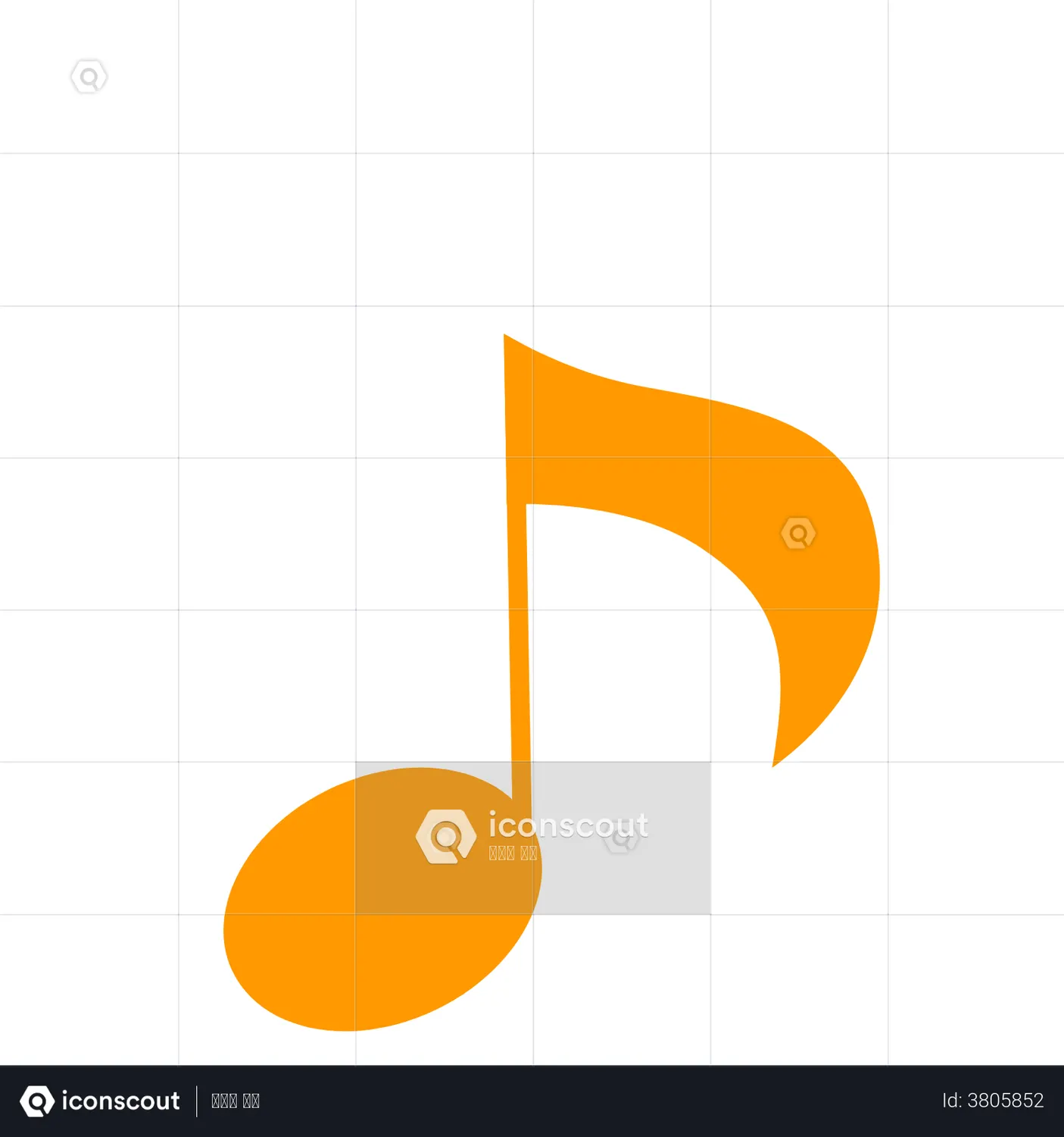 Music Notes Animated Icon download in JSON, LOTTIE or MP4 format