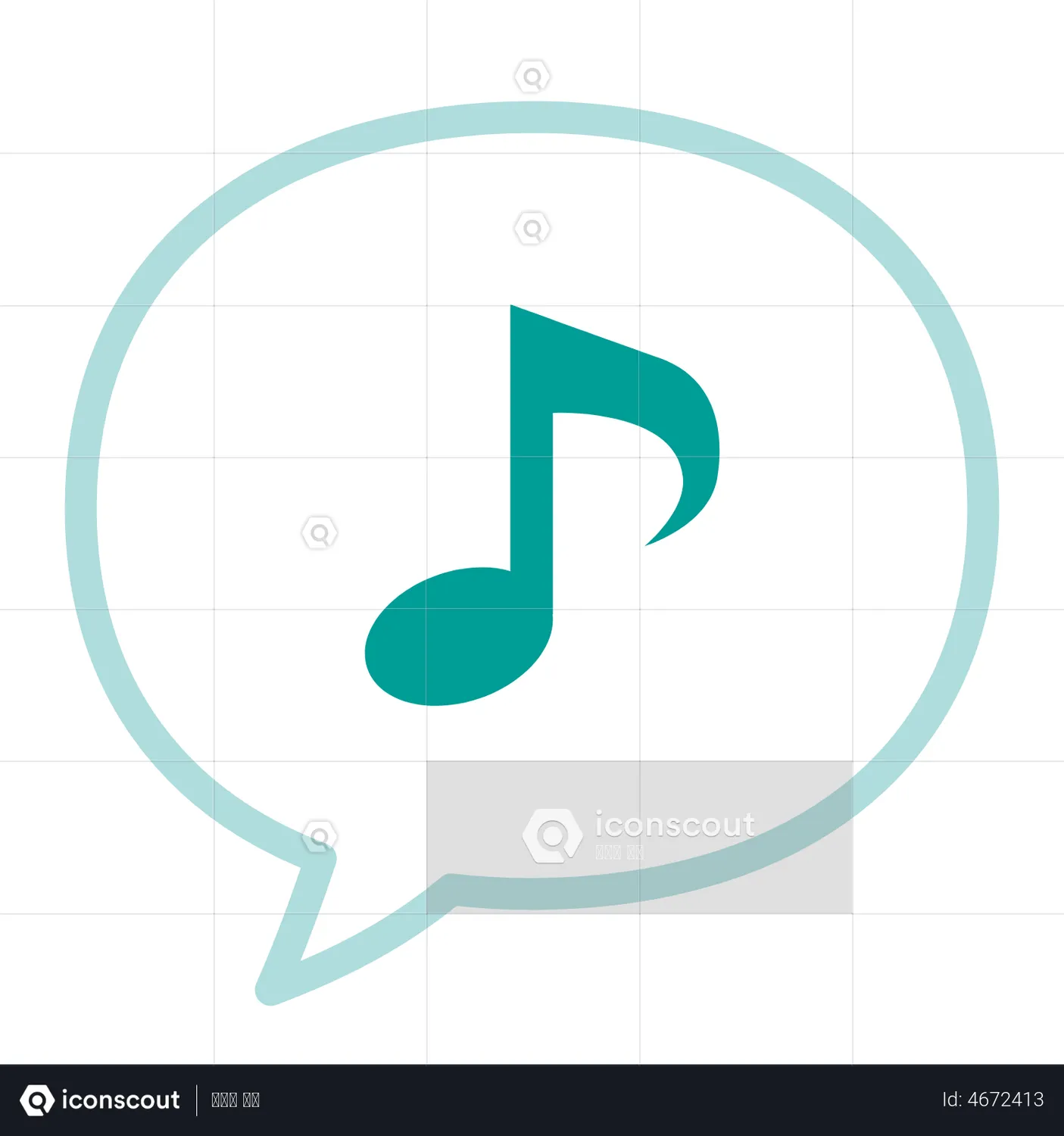 Musical Note Animated Icon download in JSON, LOTTIE or MP4 format