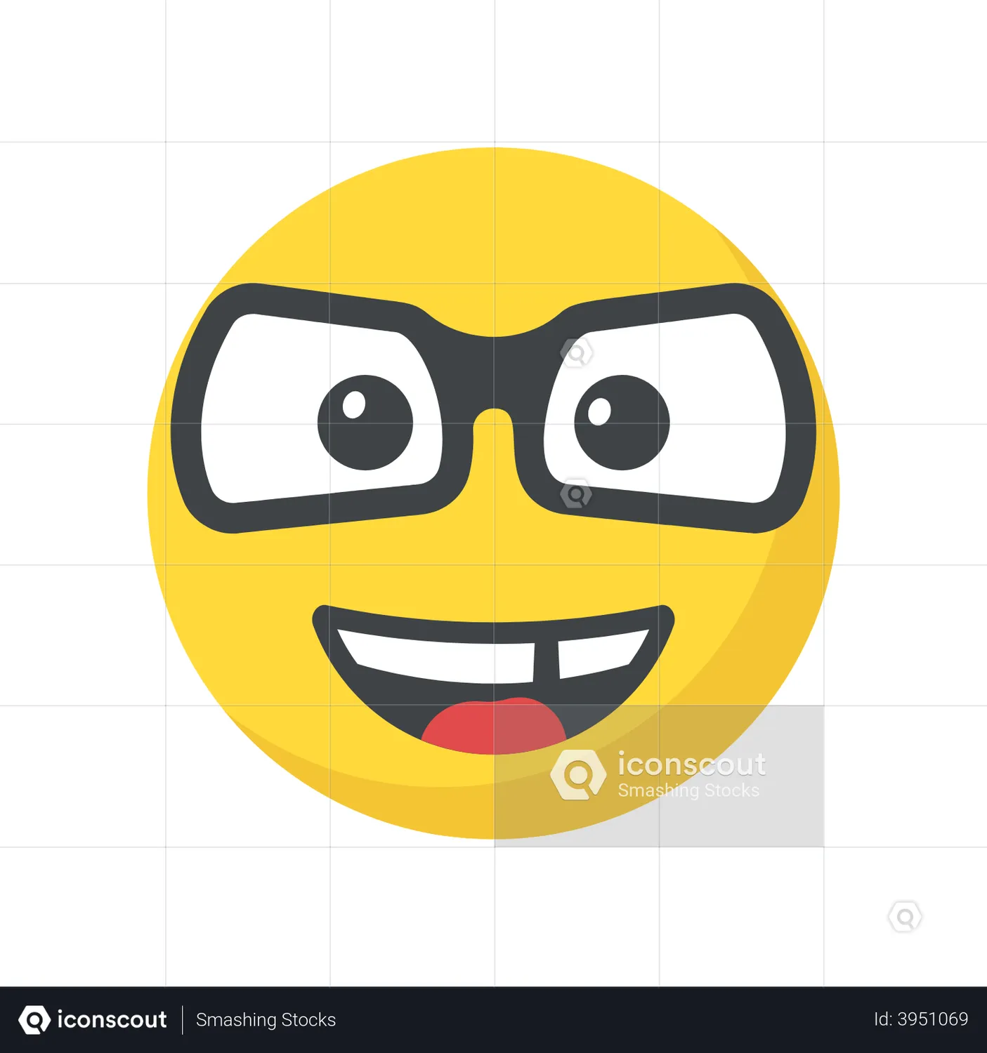 Nerd Emoji Animated Emoji - Free Download Sign & Symbols Animated Emojis |  IconScout