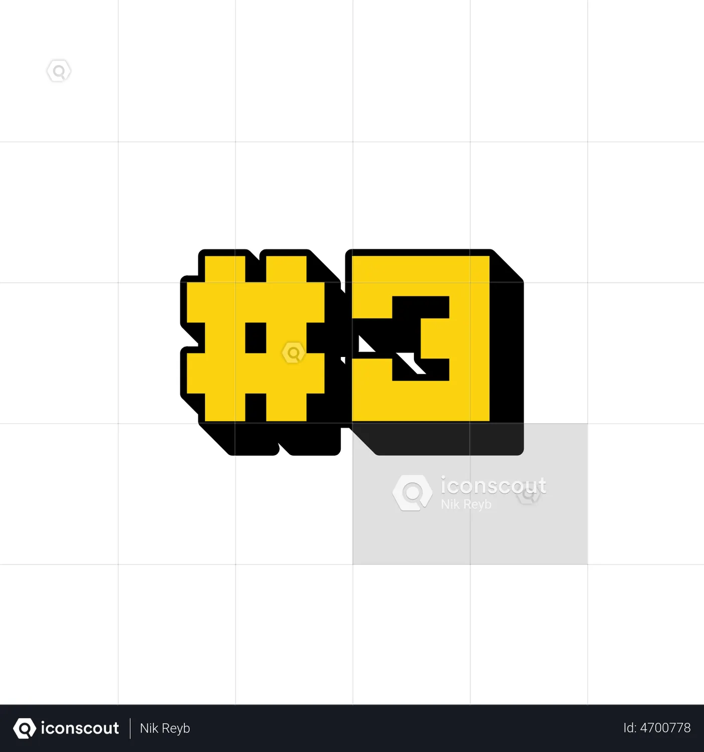 Number 3 Animation - Free Download Sign & Symbols Animations | IconScout