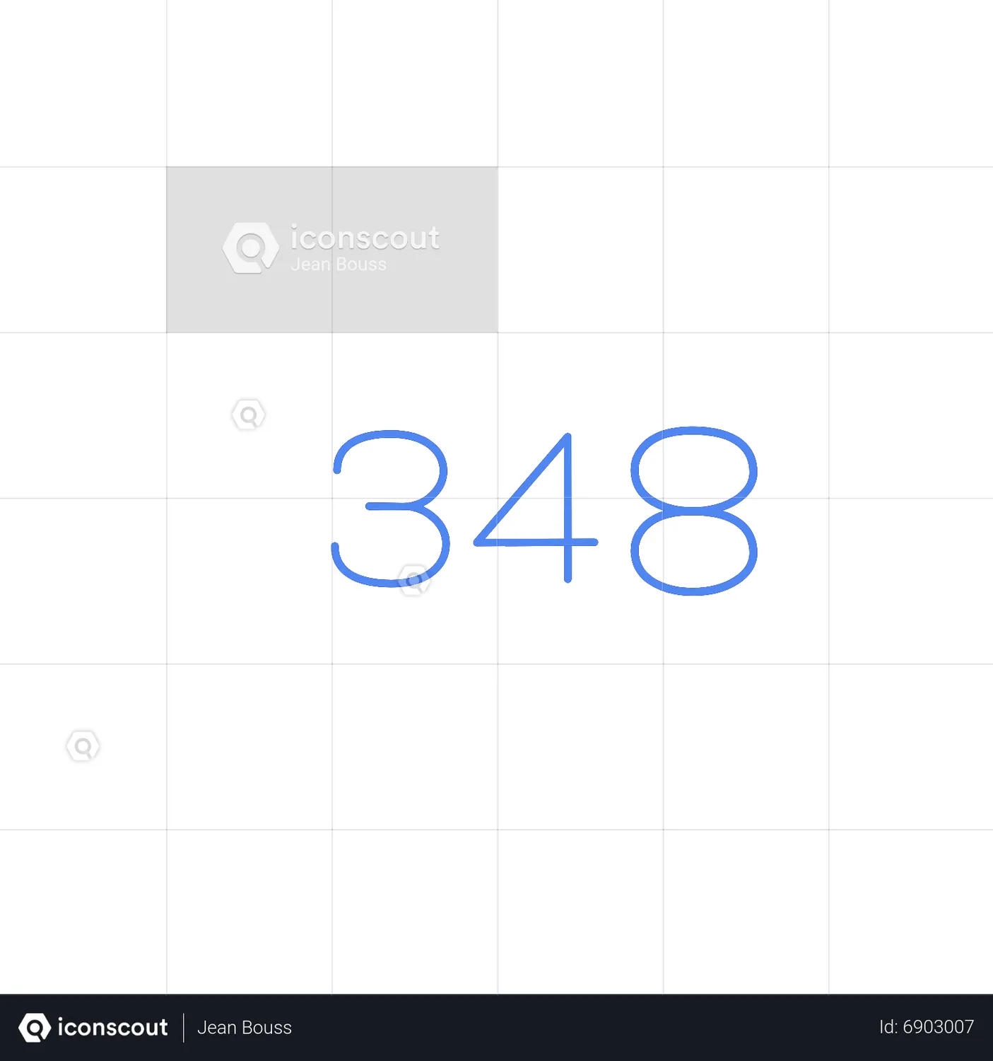 Number 348 Animated Icon - Free Download Sign & Symbols Animated Icons | IconScout