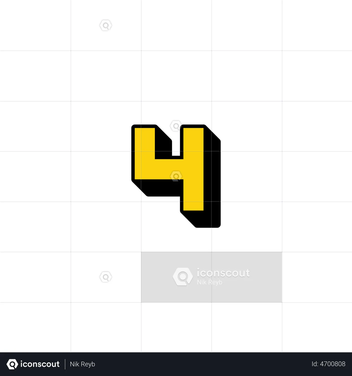  Number 4 Animation - Free Download Sign & Symbols Animations | IconScout