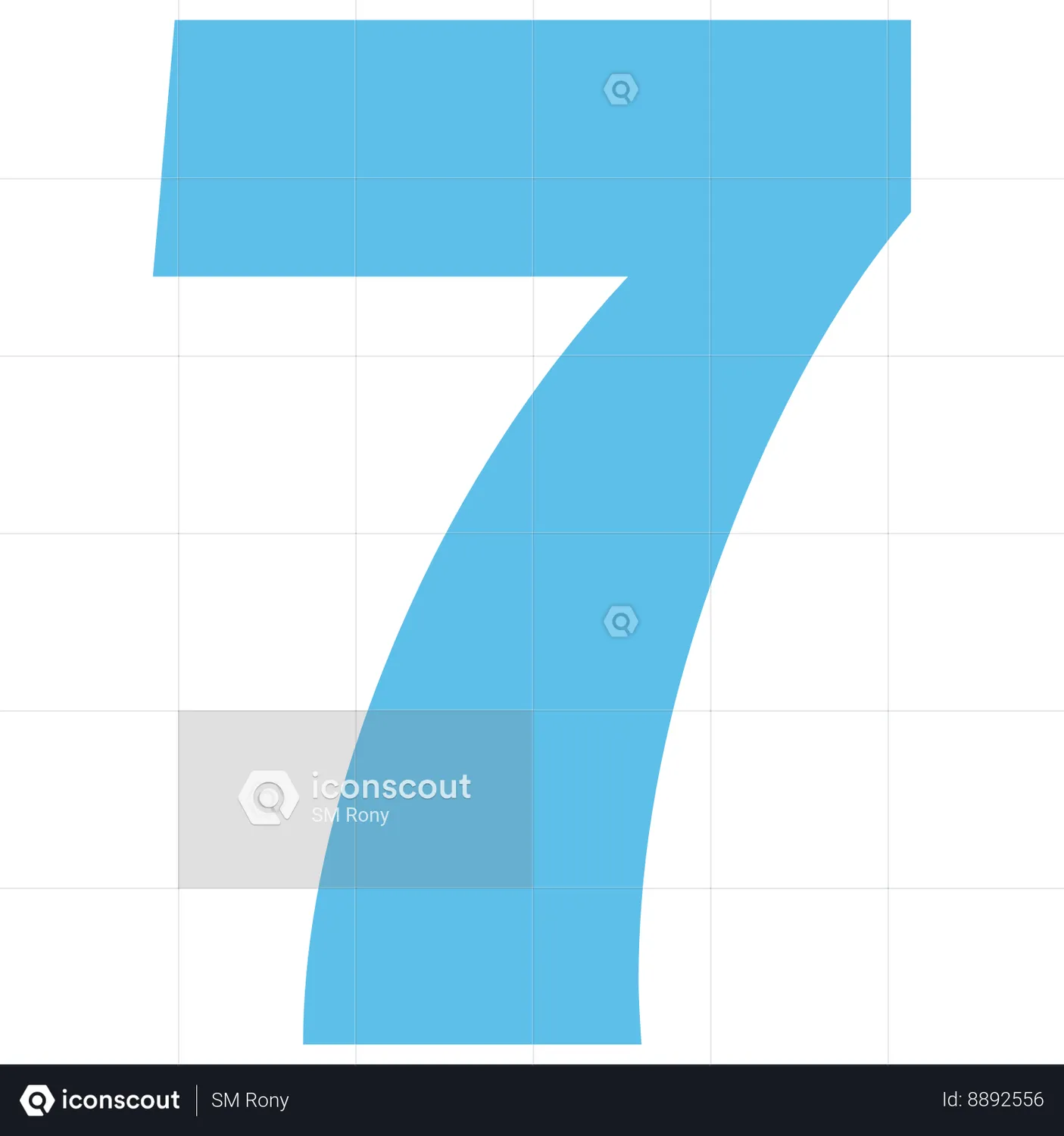 Number 7 Animated Icon - Free Download School & Education Animated ...