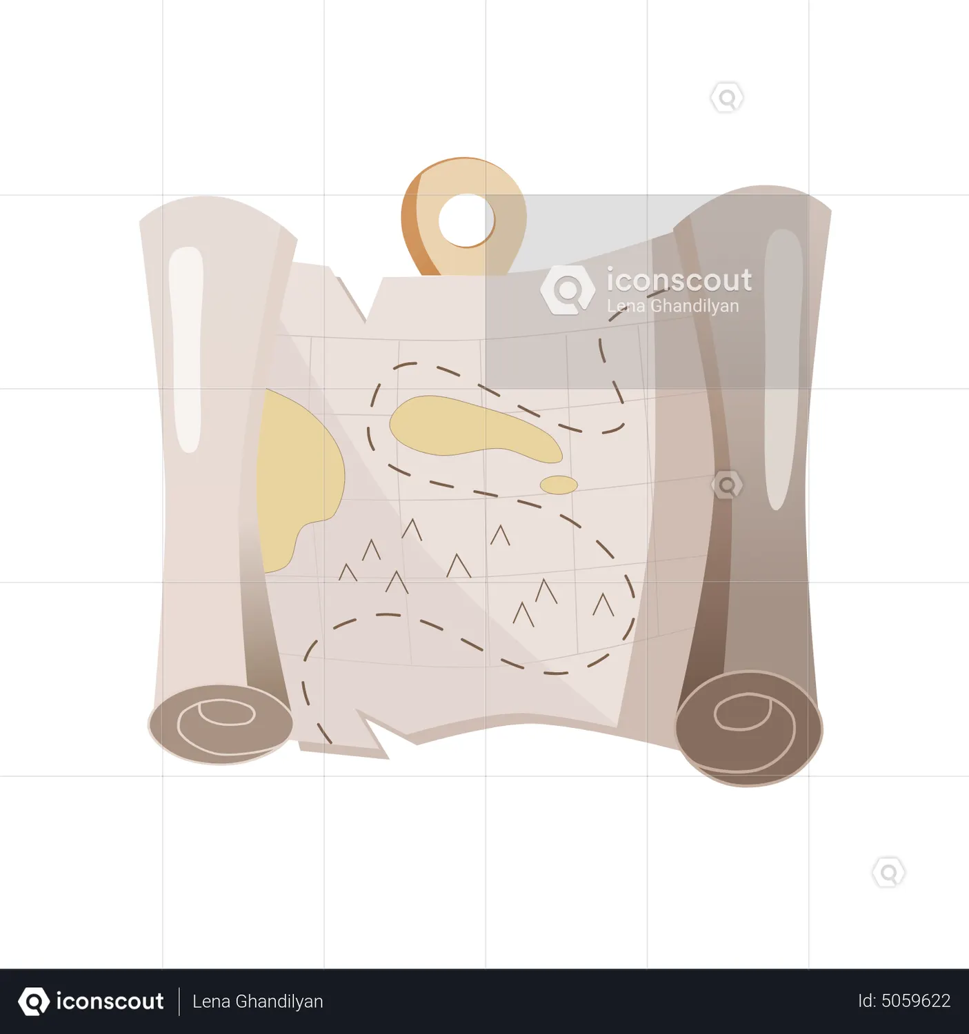 Map Animated Icon download in JSON, LOTTIE or MP4 format