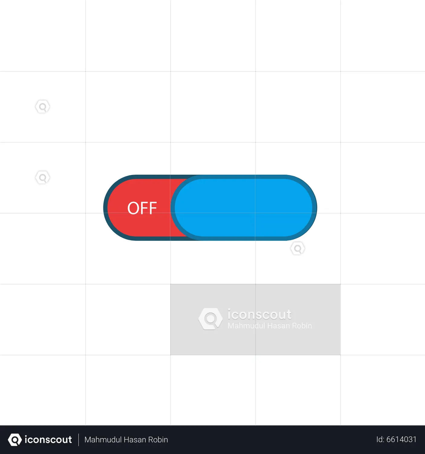 On Off Switch Animated Icon download in JSON, LOTTIE or MP4 format