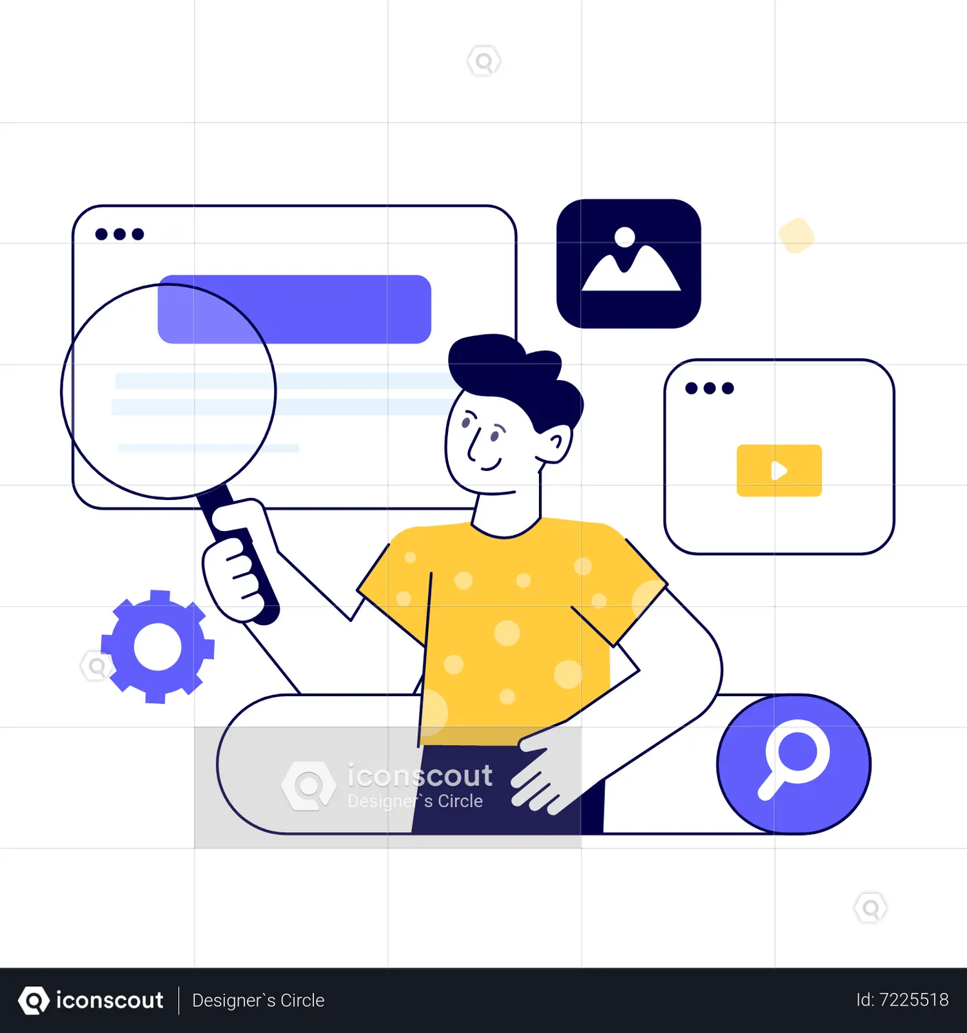 Online Search Animation - Free Download Business Animations | IconScout
