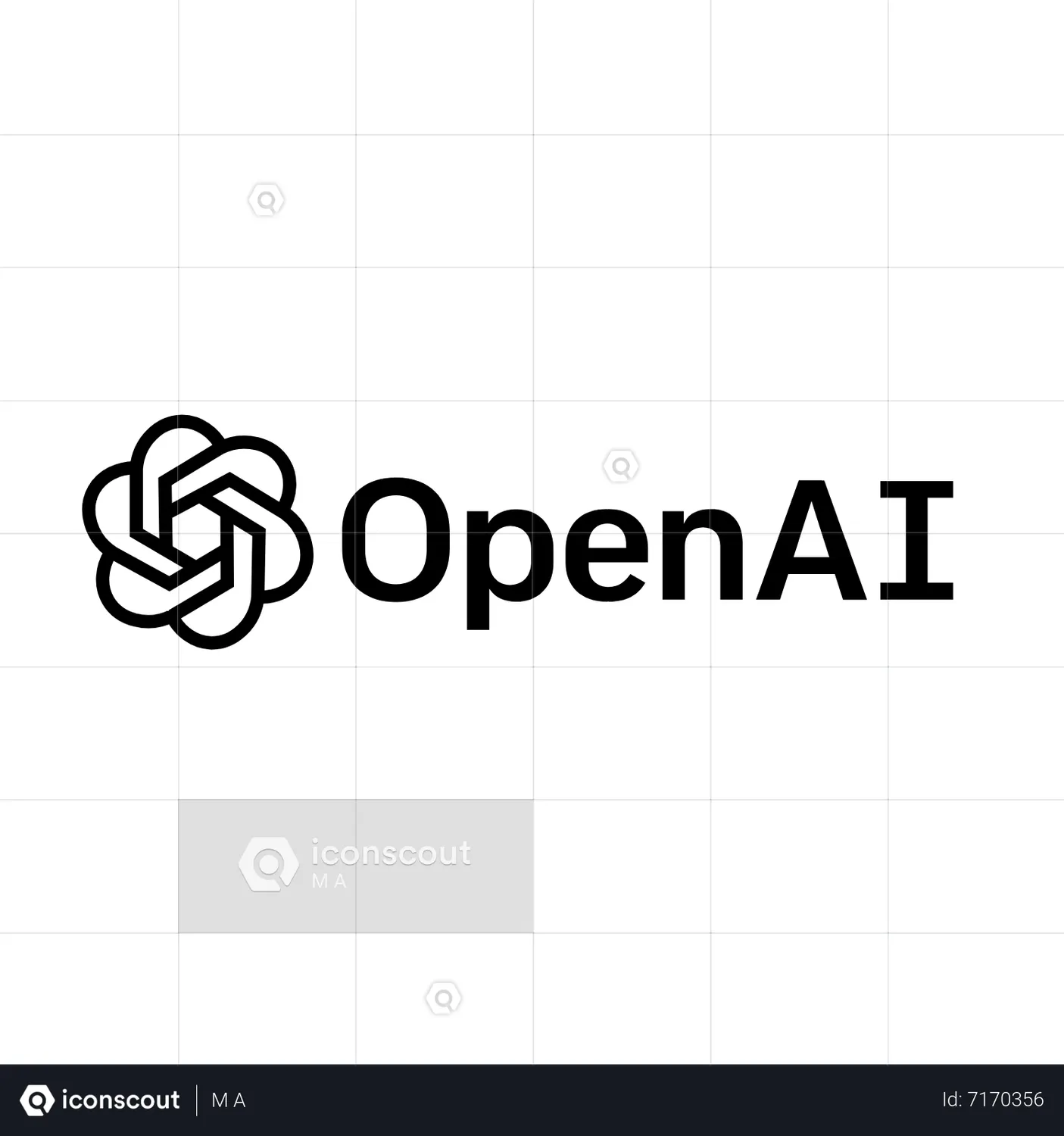 Open AI Animated Icon download in JSON, LOTTIE or MP4 format