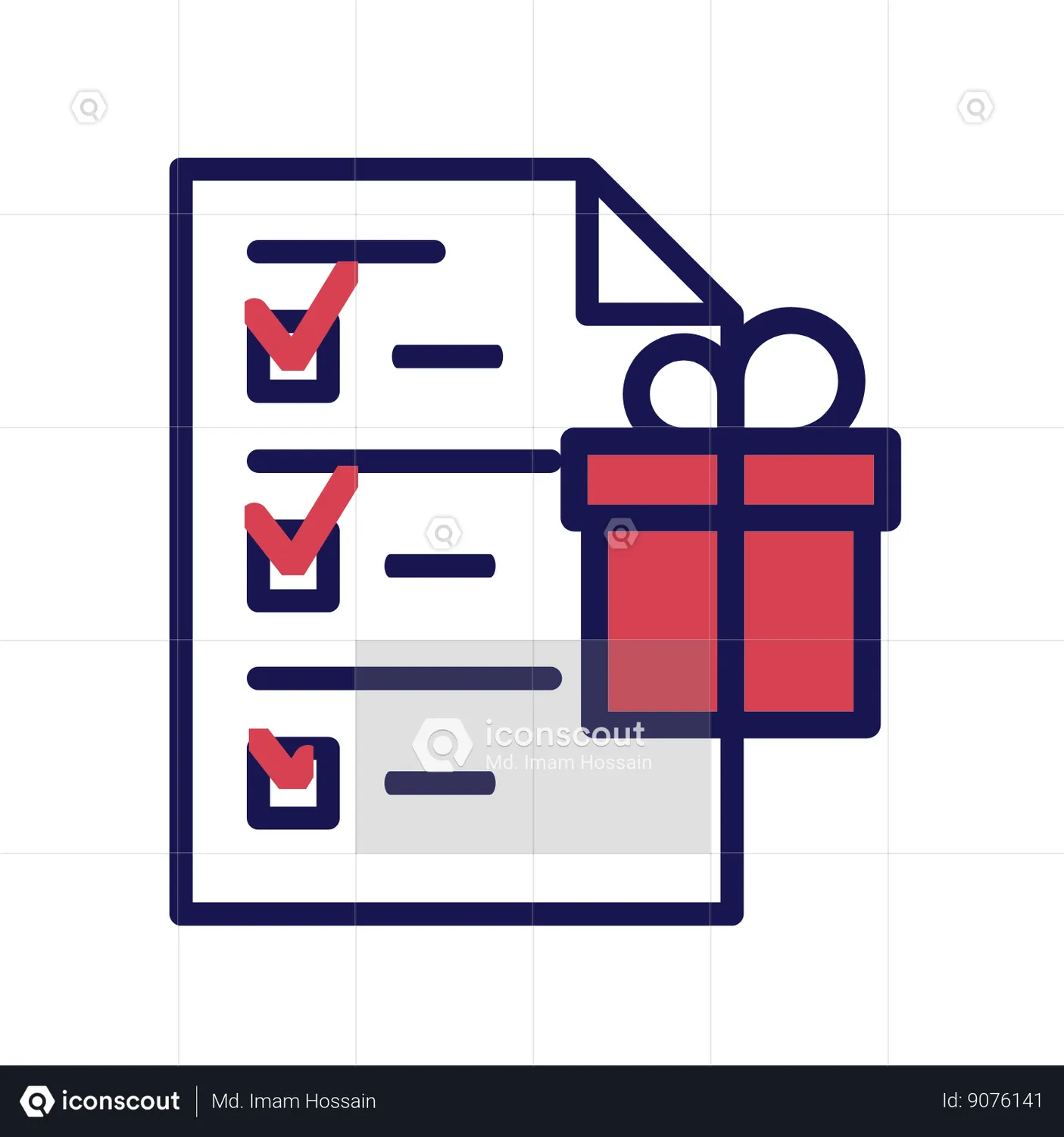 Order List Animated Icon download in JSON, LOTTIE or MP4 format