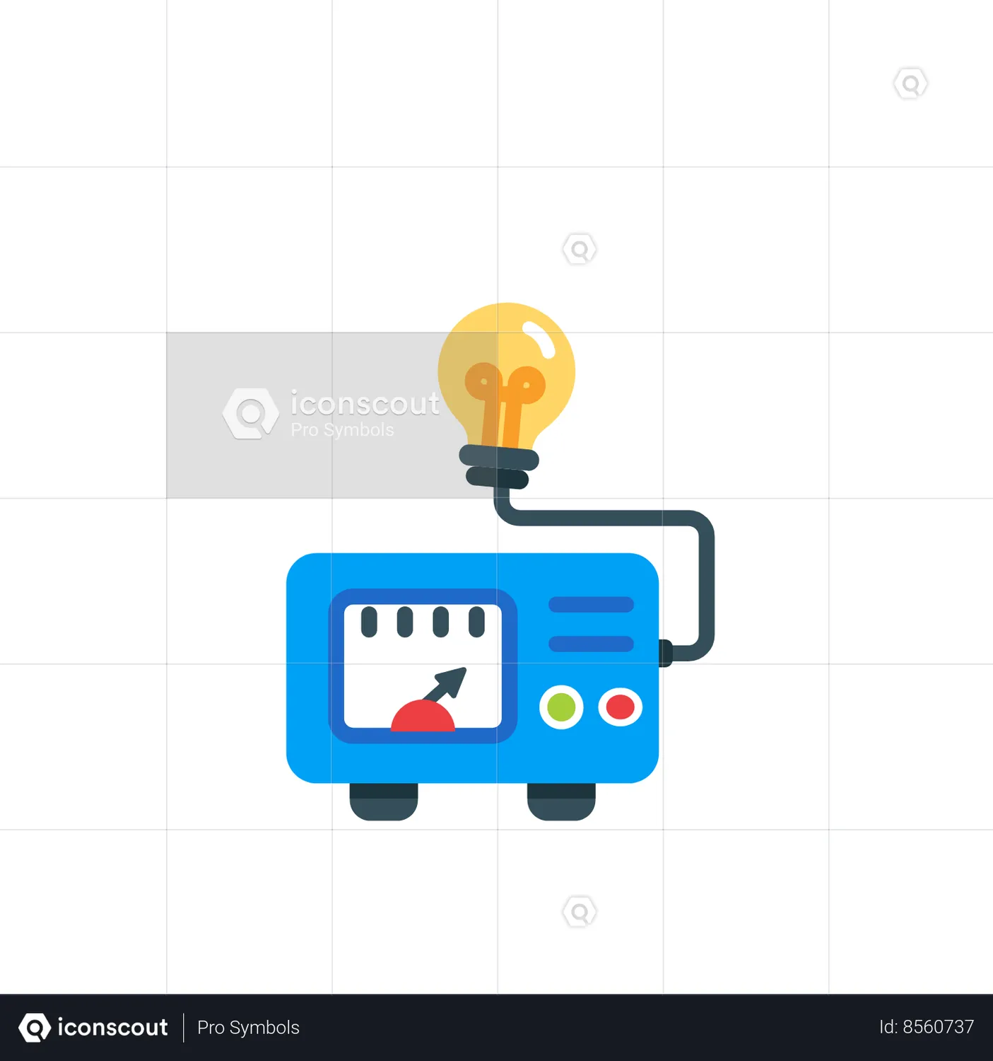 Oscilloscope Animated Icon download in JSON, LOTTIE or MP4 format