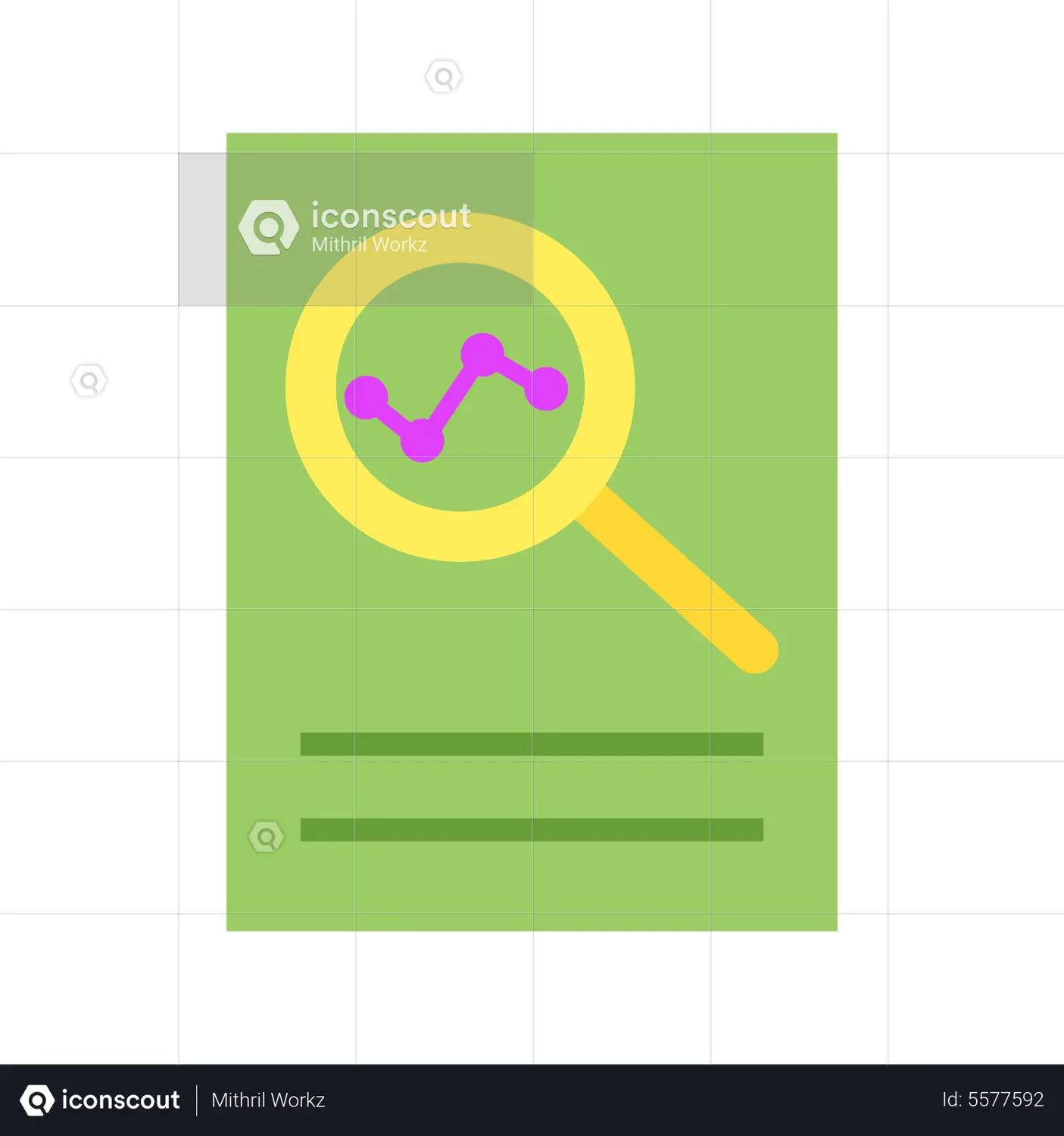 Overview Animated Icon download in JSON, LOTTIE or MP4 format