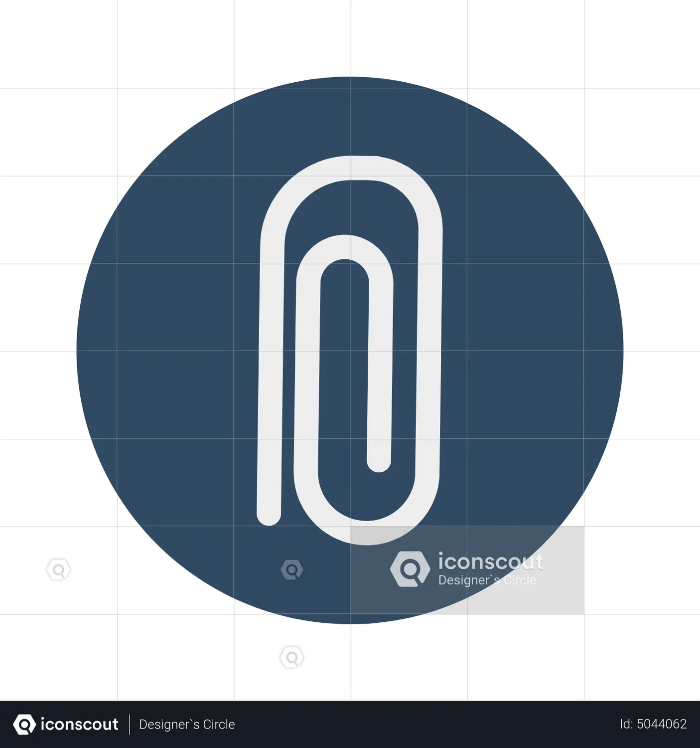 Paperclip Animated Icon download in JSON, LOTTIE or MP4 format