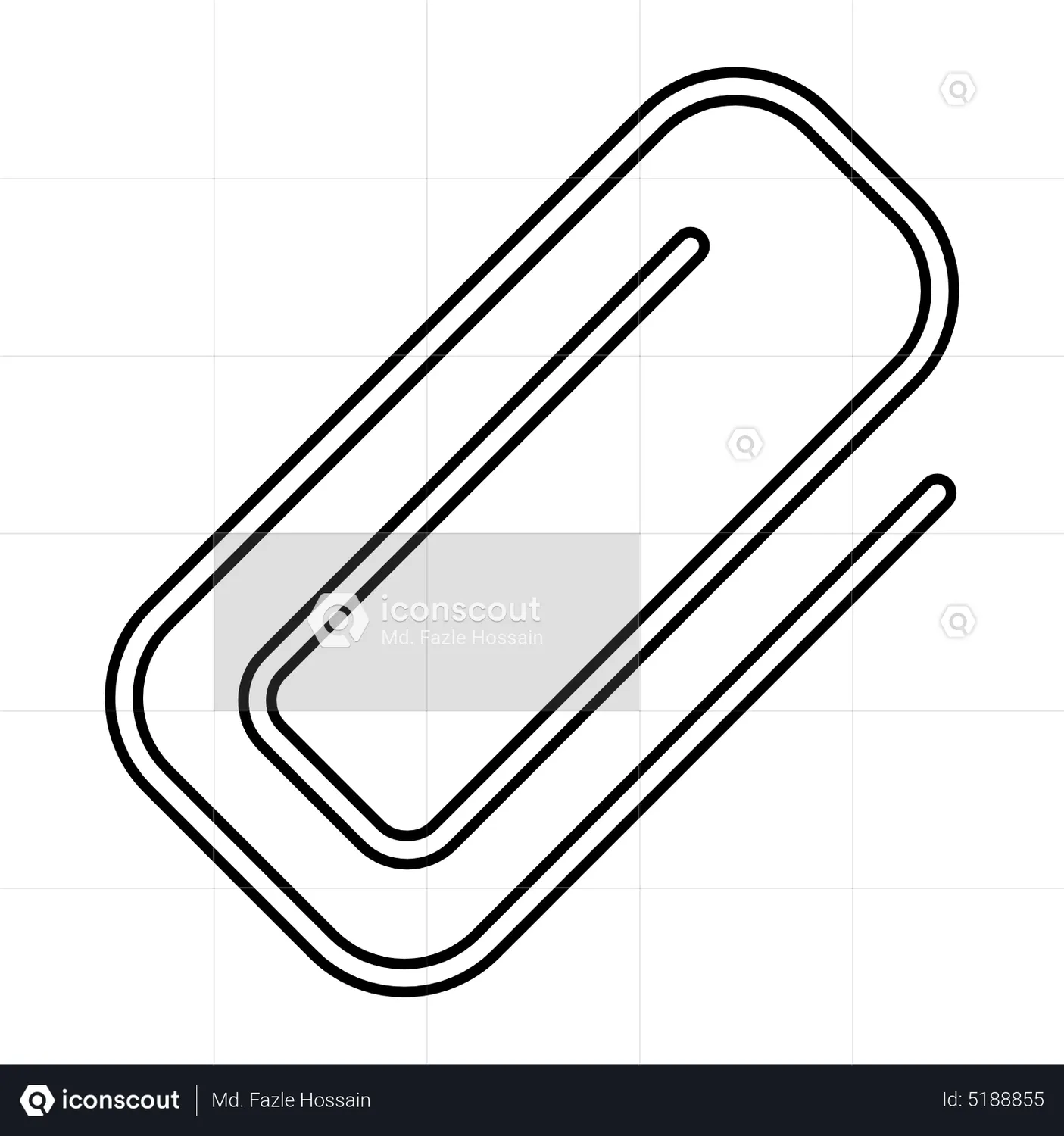 Paperclip Lottie Animation Tools & Equipment Lottie Animations JSON