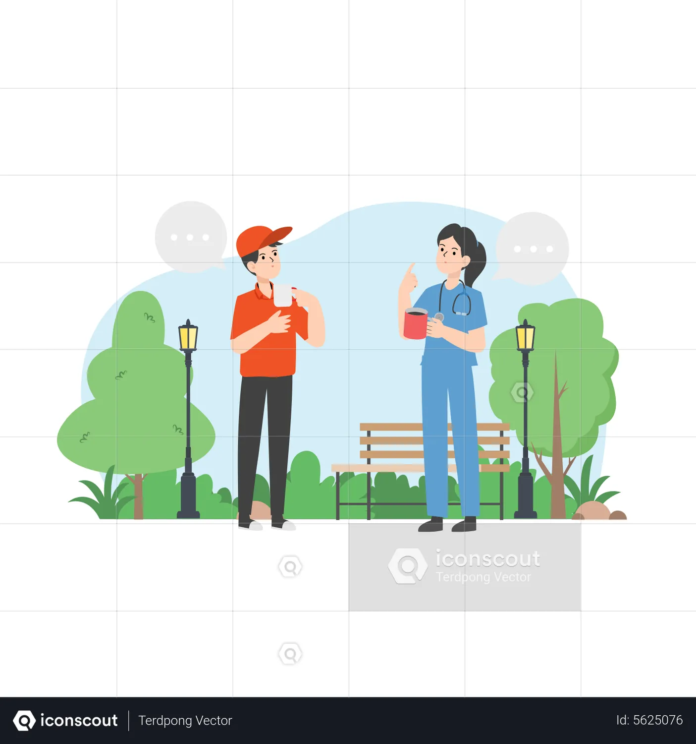 Patient Counseling With Psychologist Animated Illustration download in ...