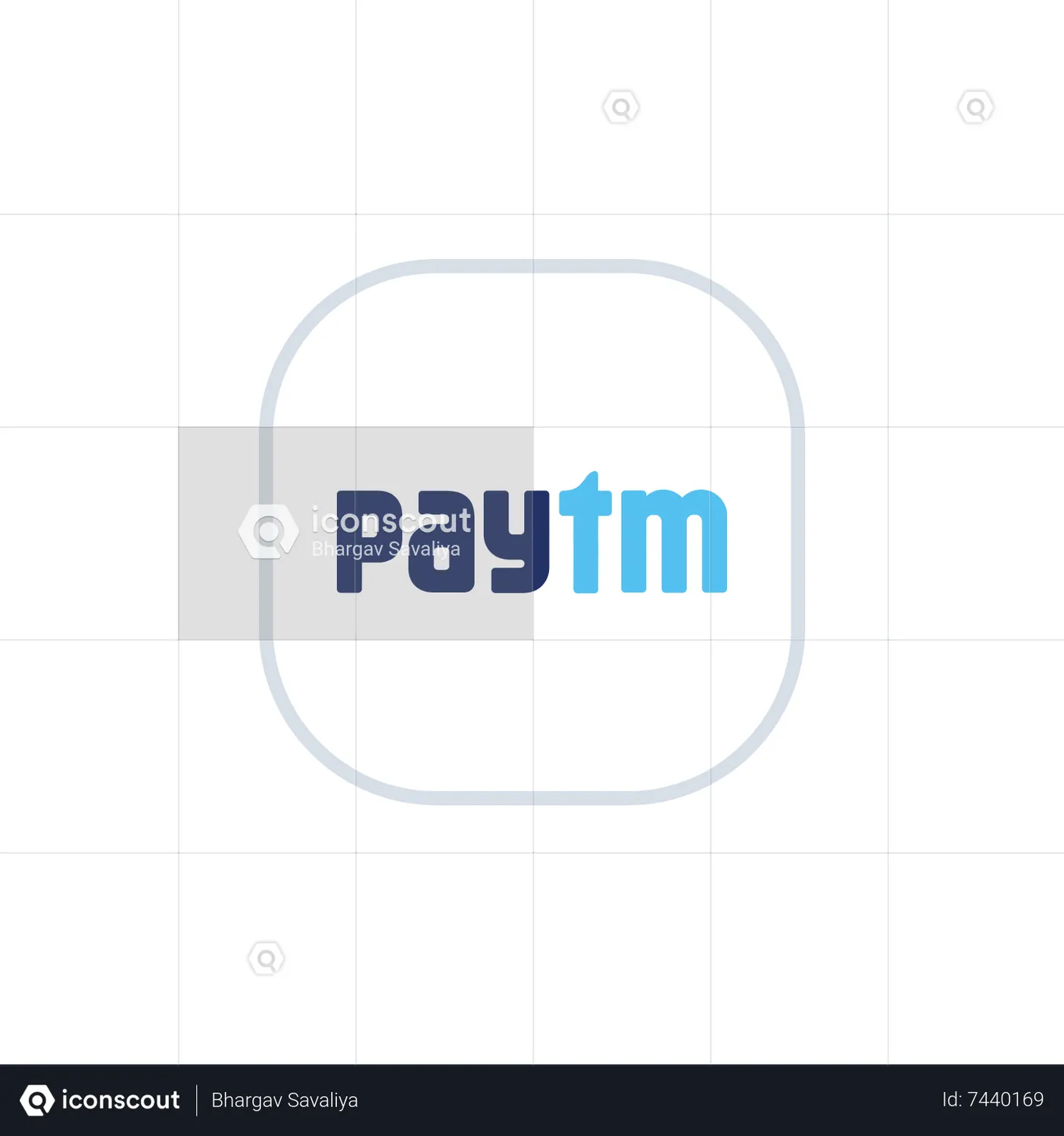 Paytm Animated Logo download in JSON LOTTIE or MP4 format