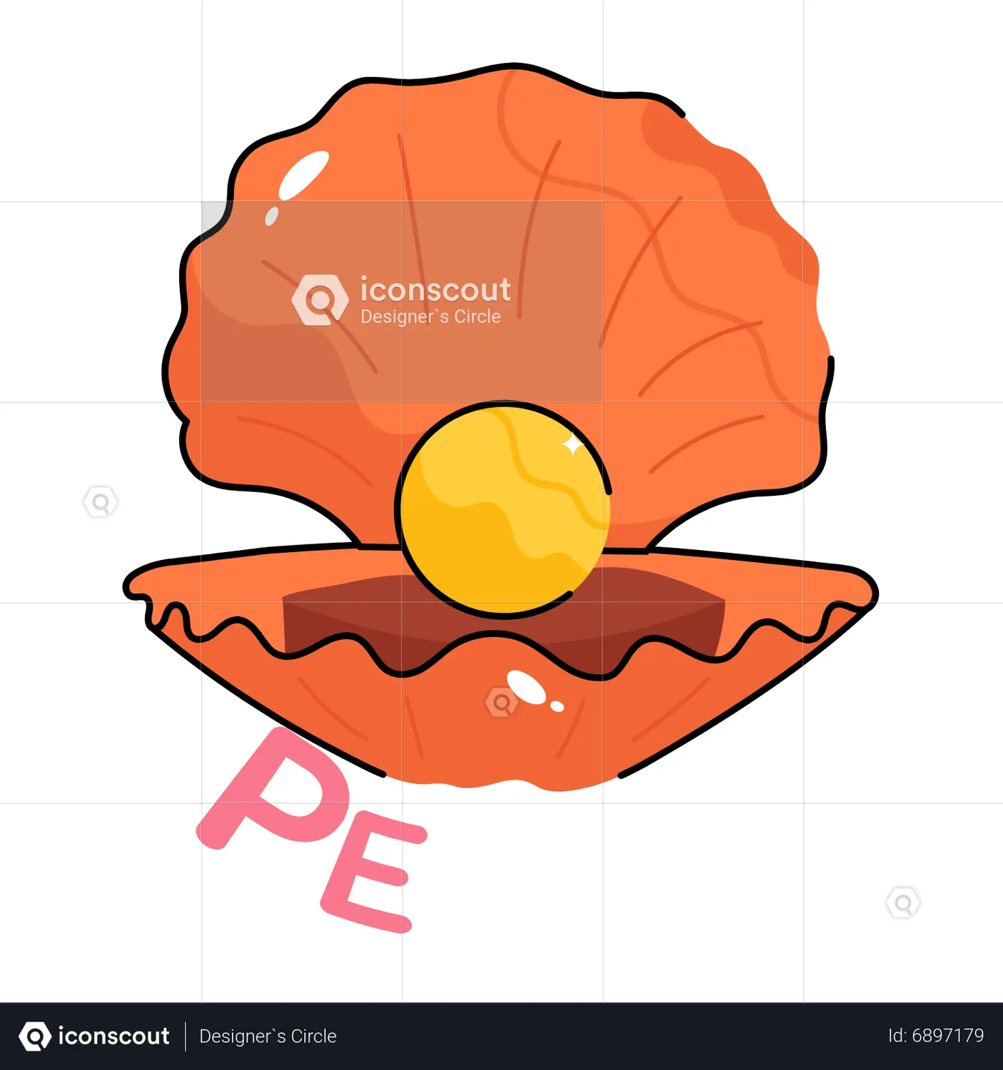 Pearl Shell Animated Icon - Free Download Holidays Animated Icons ...