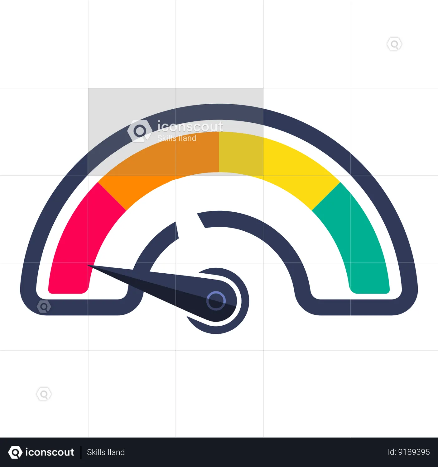 Performance Meter Animated Icon download in JSON, LOTTIE or MP4 format