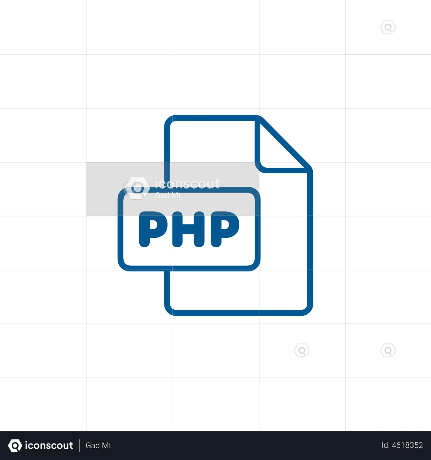 PHP Extension Animated Icon download in JSON, LOTTIE or MP4 format