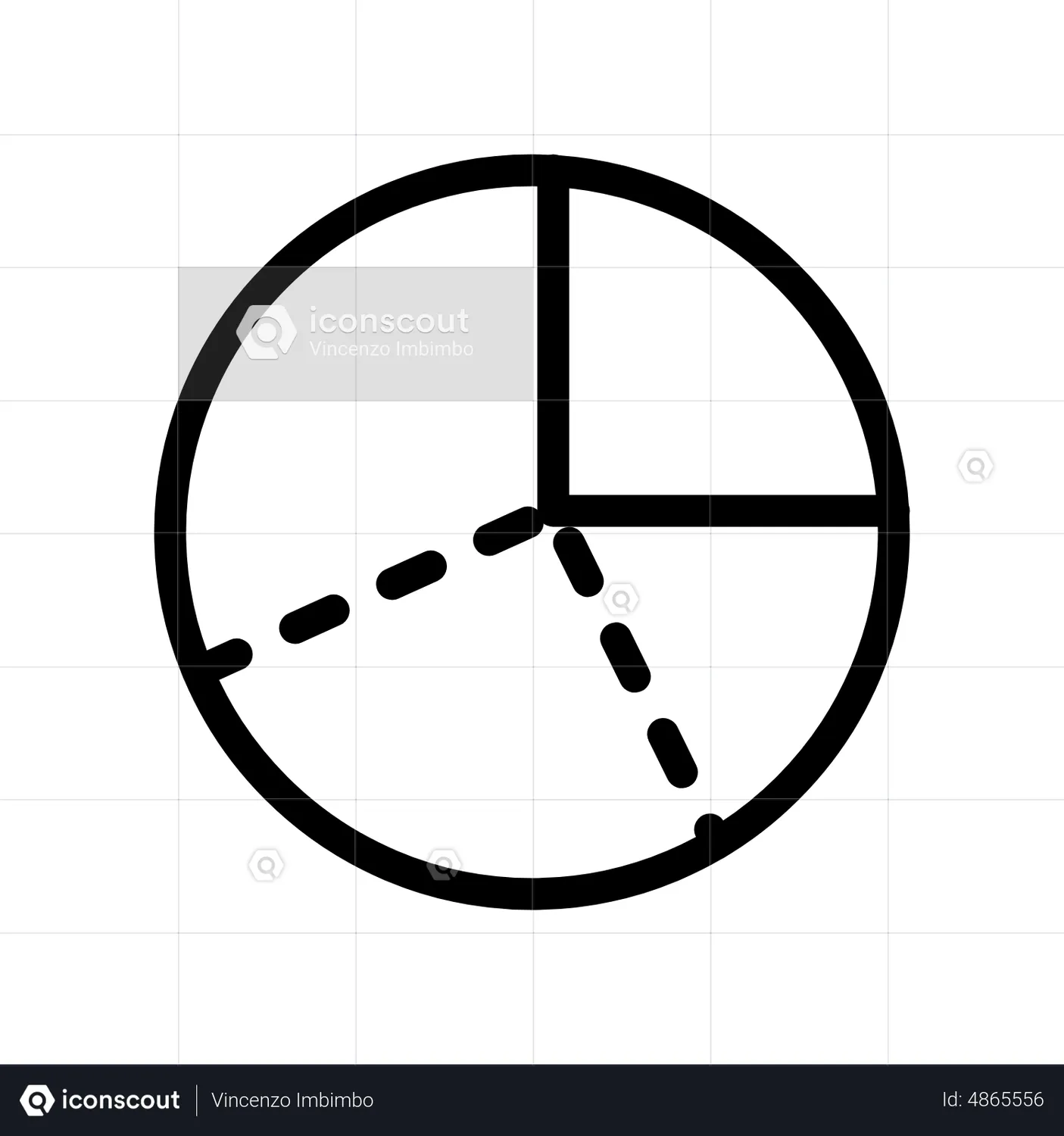 Pie Chart Animated Icon download in JSON, LOTTIE or MP4 format