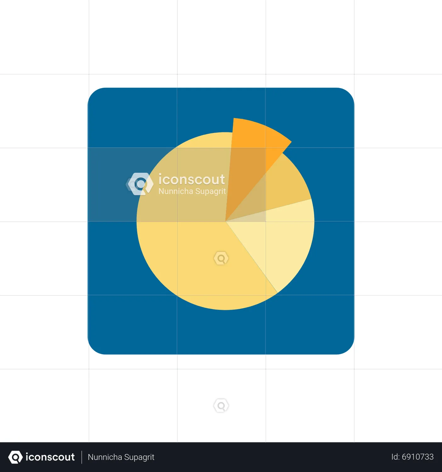 Pie Chart Animated Icon download in JSON, LOTTIE or MP4 format