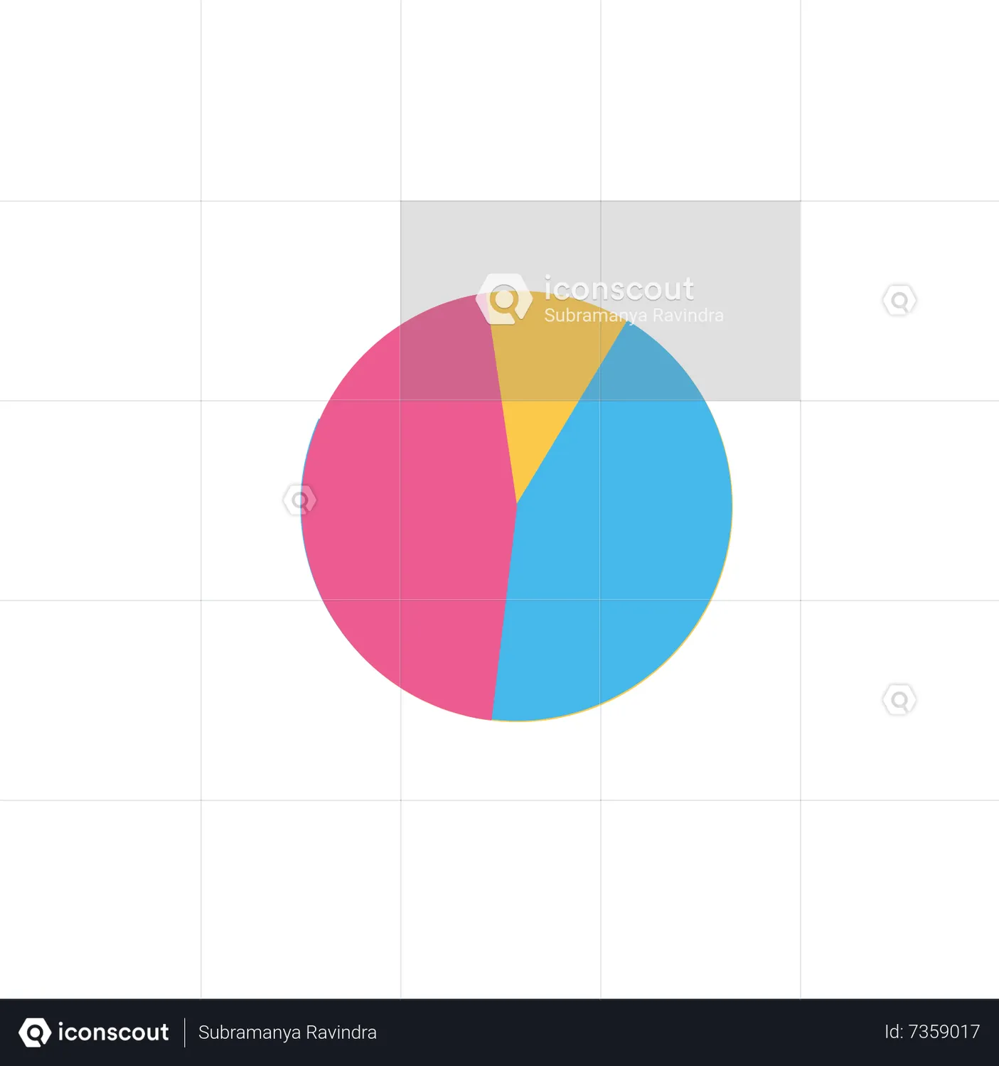 Pie Chart Animated Icon download in JSON, LOTTIE or MP4 format