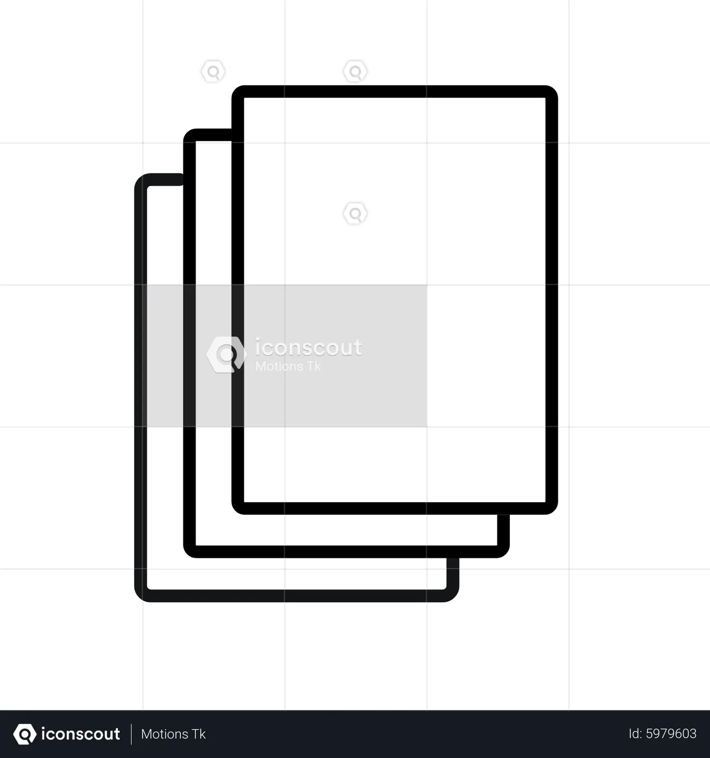 pila de papel vector png