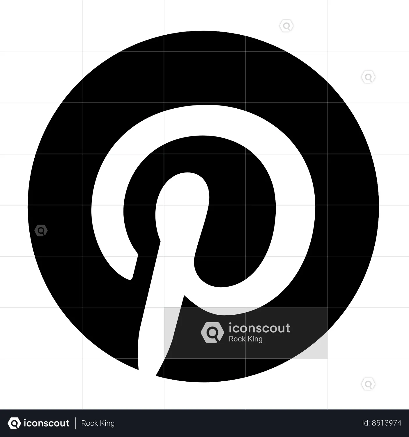 Pinterest Logo Animated Logo download in JSON, LOTTIE or MP4 format