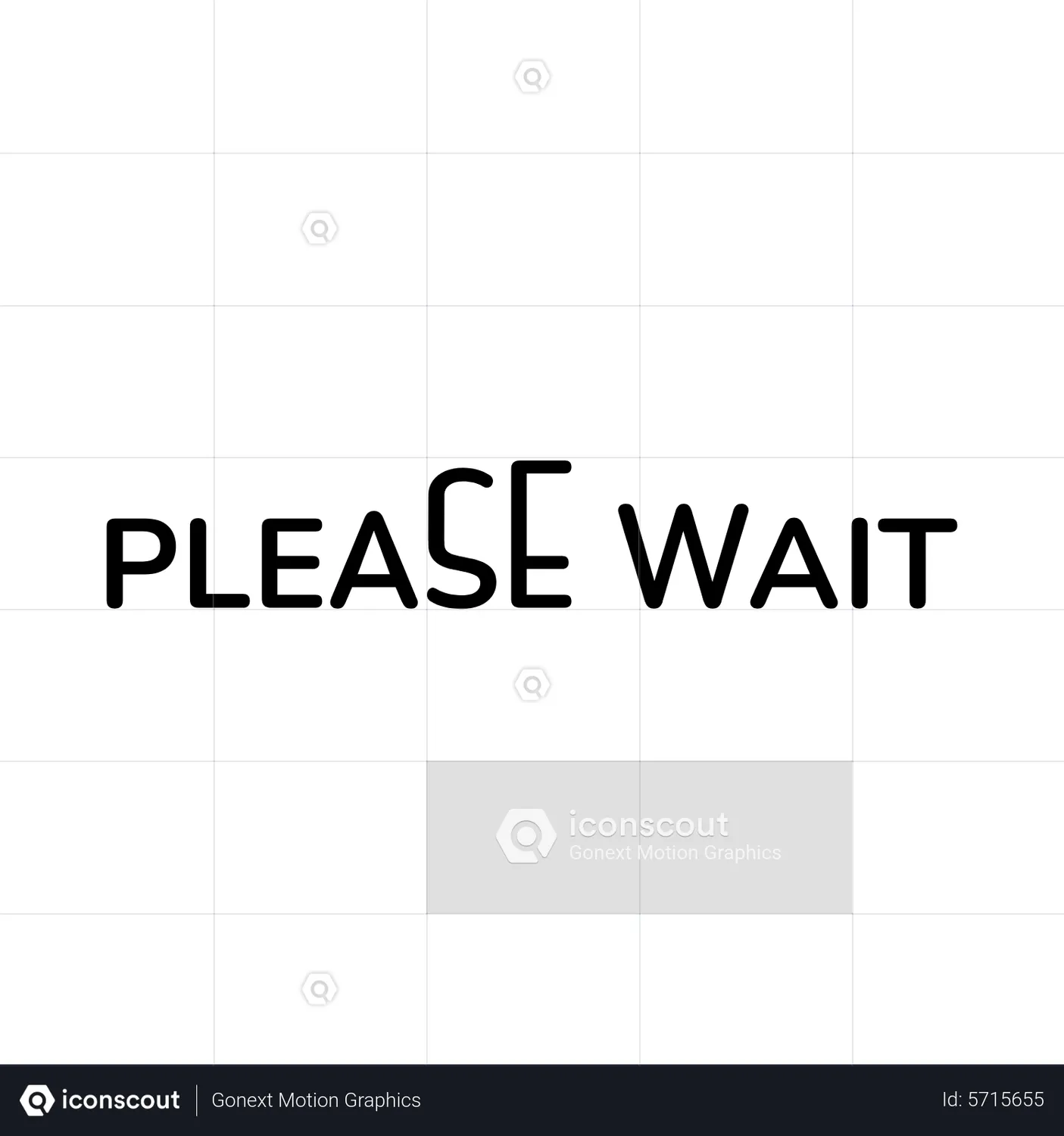 Please Wait Animated Icon - Free Download User Interface Animated Icons ...