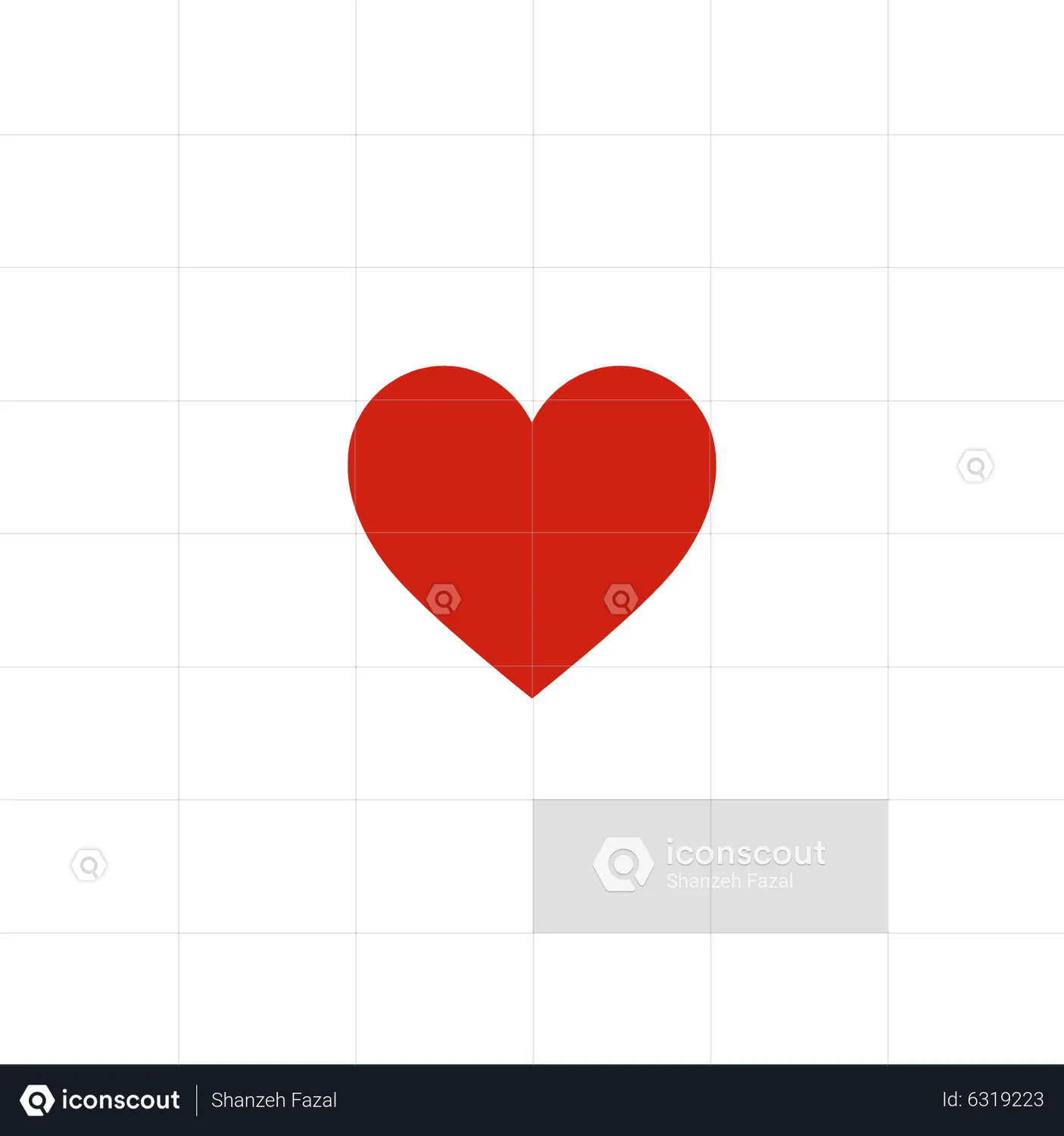 Popping Heart Animated Icon download in JSON, LOTTIE or MP4 format