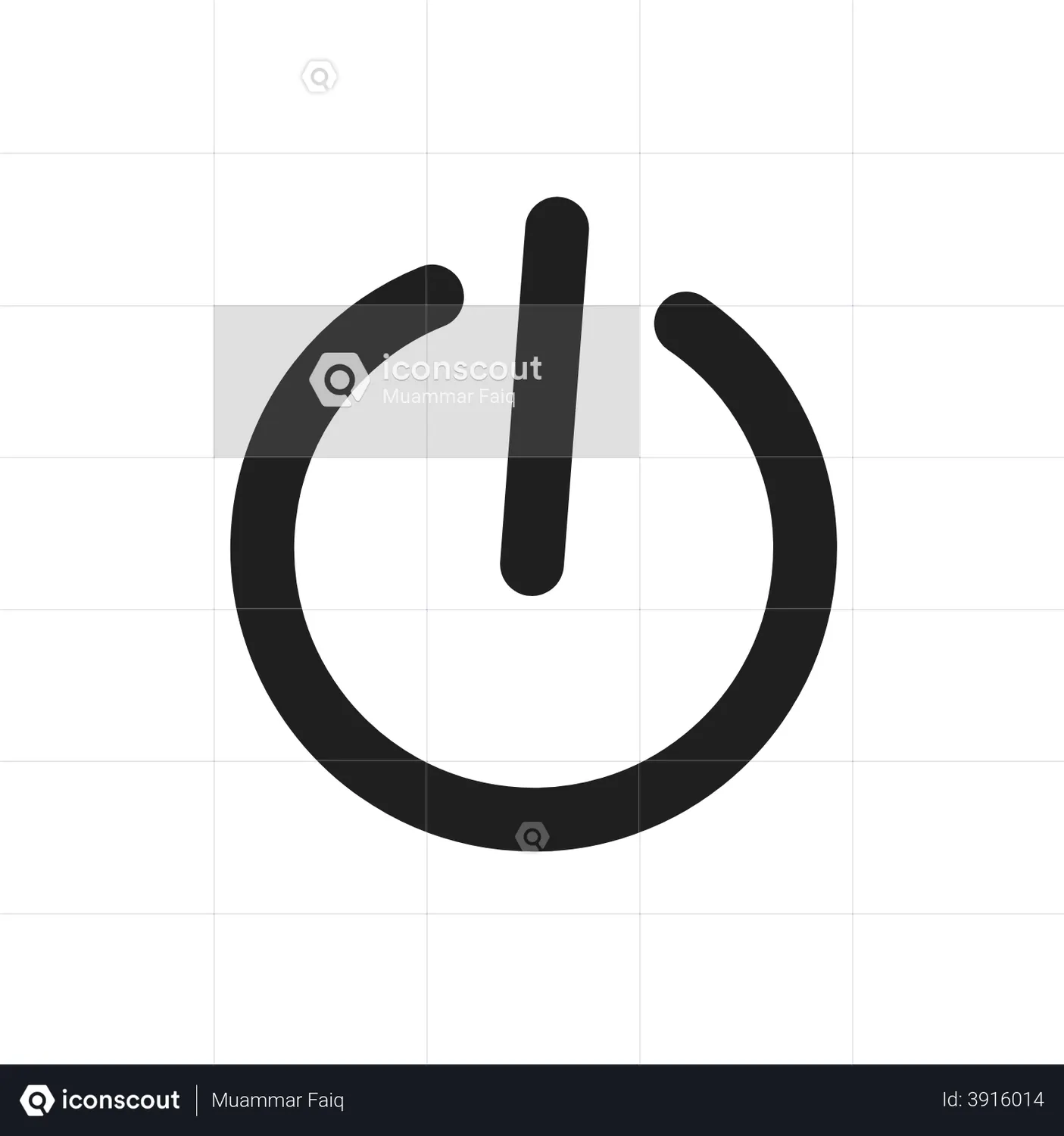 Power Button Animated Icon download in JSON, LOTTIE or MP4 format