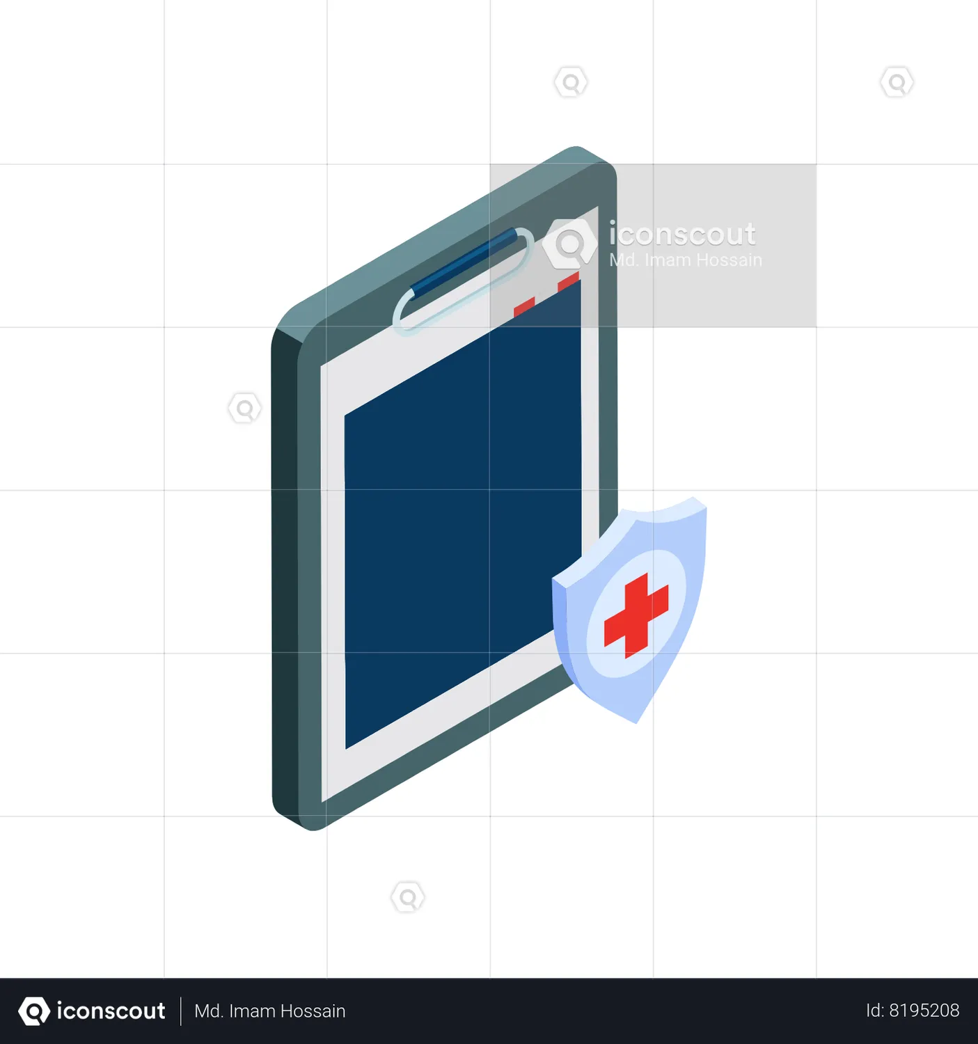 Prescription Animated Icon download in JSON, LOTTIE or MP4 format