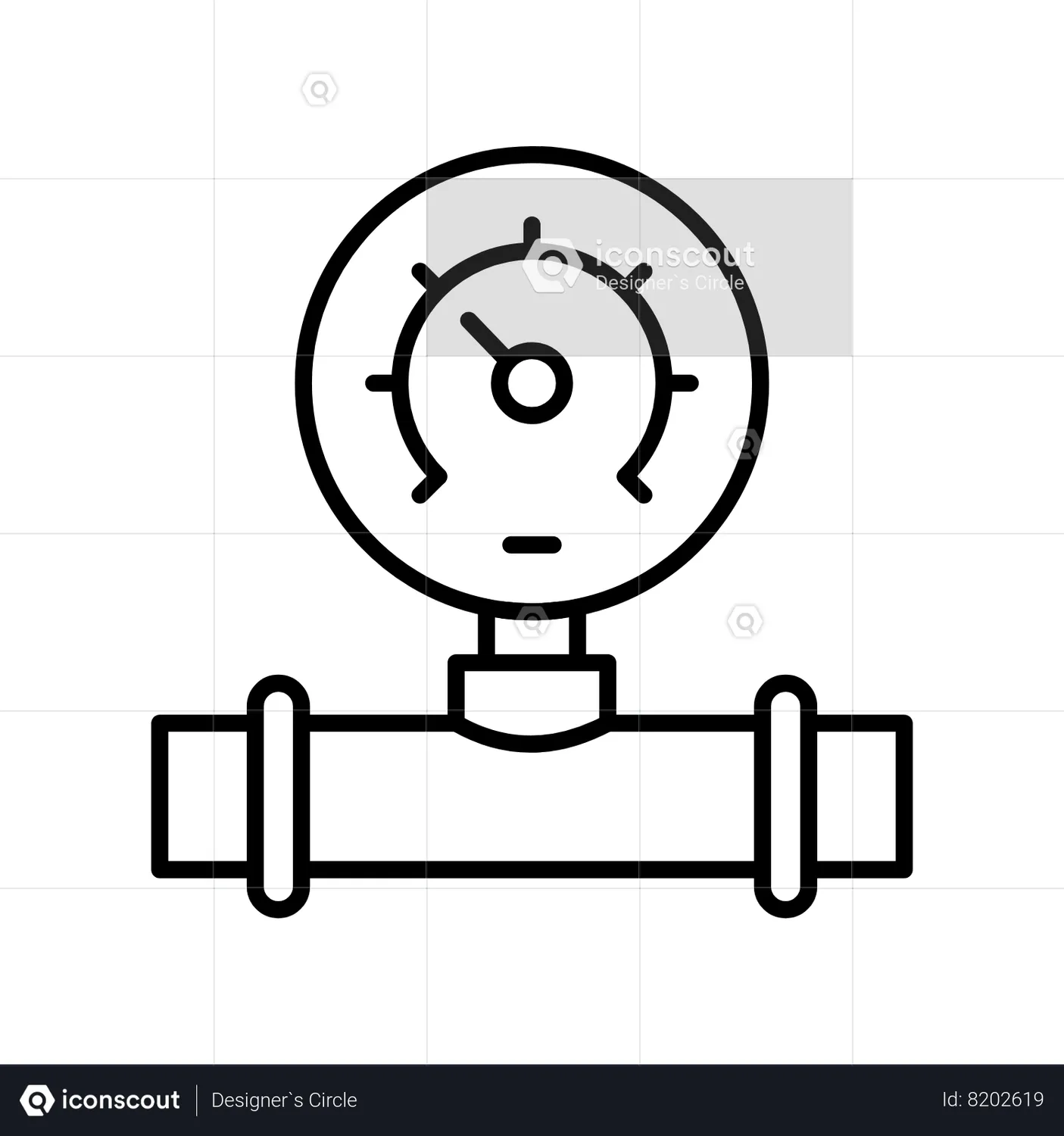 Pressure Meter Animated Icon download in JSON, LOTTIE or MP4 format