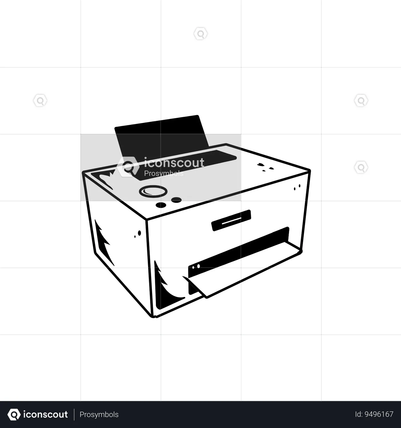 Printer Animated Icon - Free Download School & Education Animated Icons ...