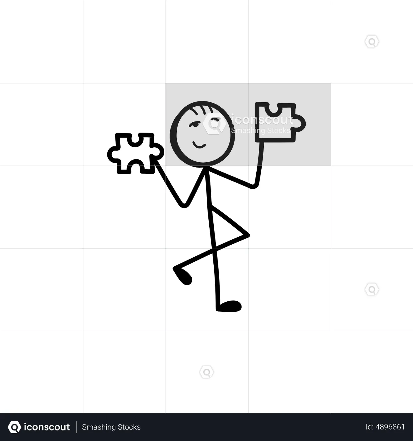 Problem Solution Animated Illustration download in JSON, LOTTIE or MP4 ...