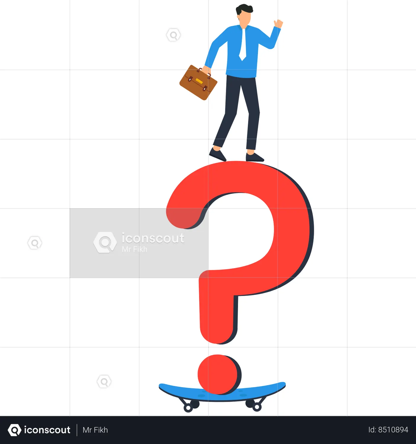 Problem solving Animated Illustration download in JSON, LOTTIE or MP4 ...