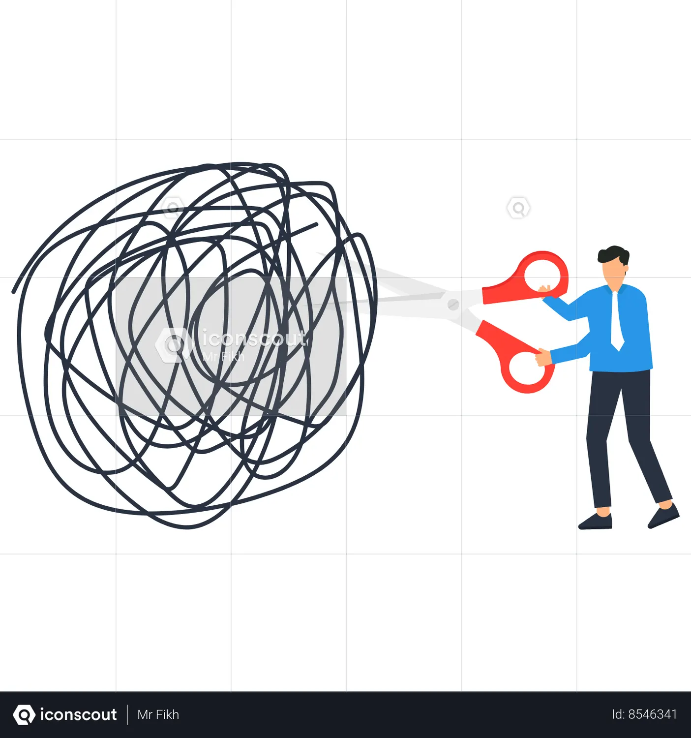 Problem solving Animated Illustration download in JSON, LOTTIE or MP4 ...