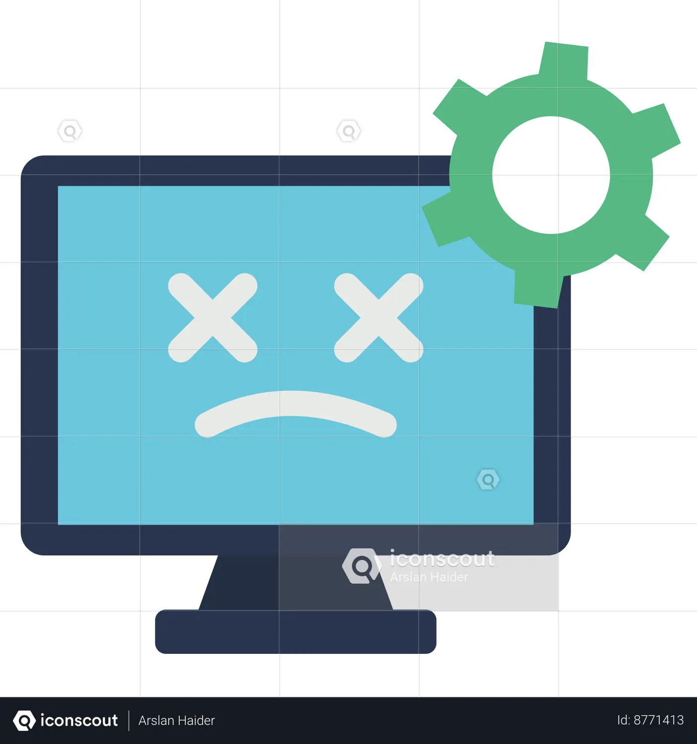 Programing Error Animated Icon download in JSON, LOTTIE or MP4 format