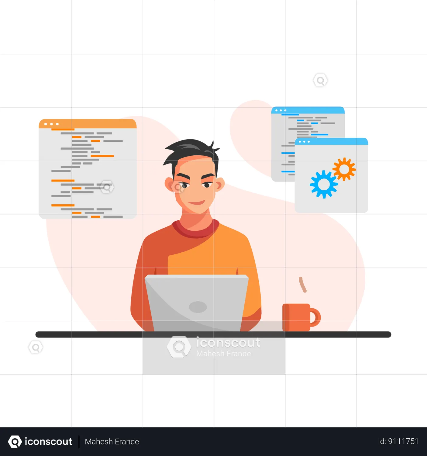 Programmer Male Animation - Free Download Business Animations | IconScout