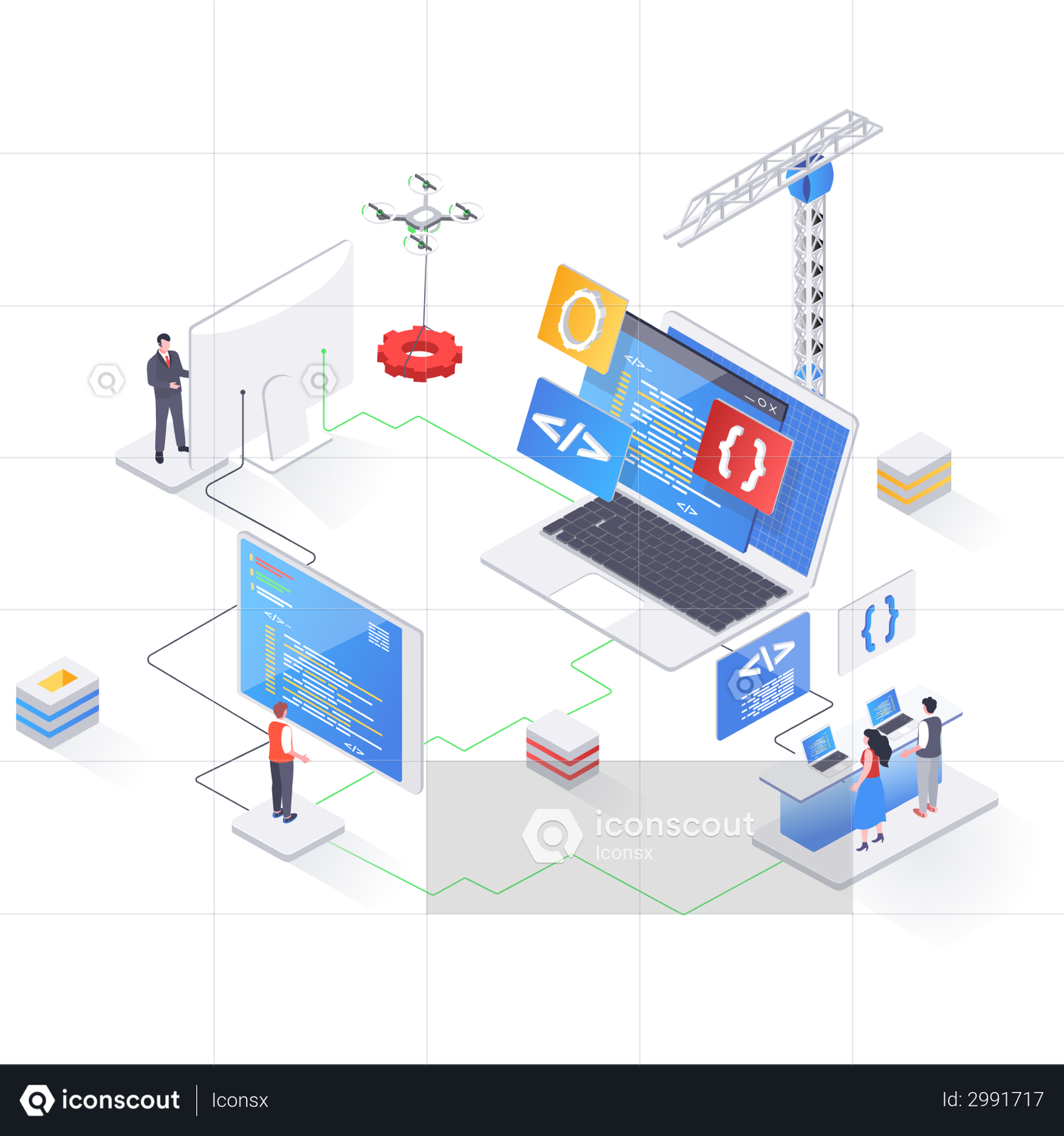 Programming Animation by Iconsx | LottieFiles