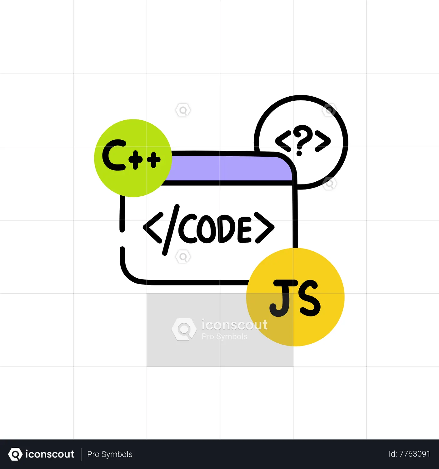 Programming Languages Animated Icon download in JSON, LOTTIE or MP4 format