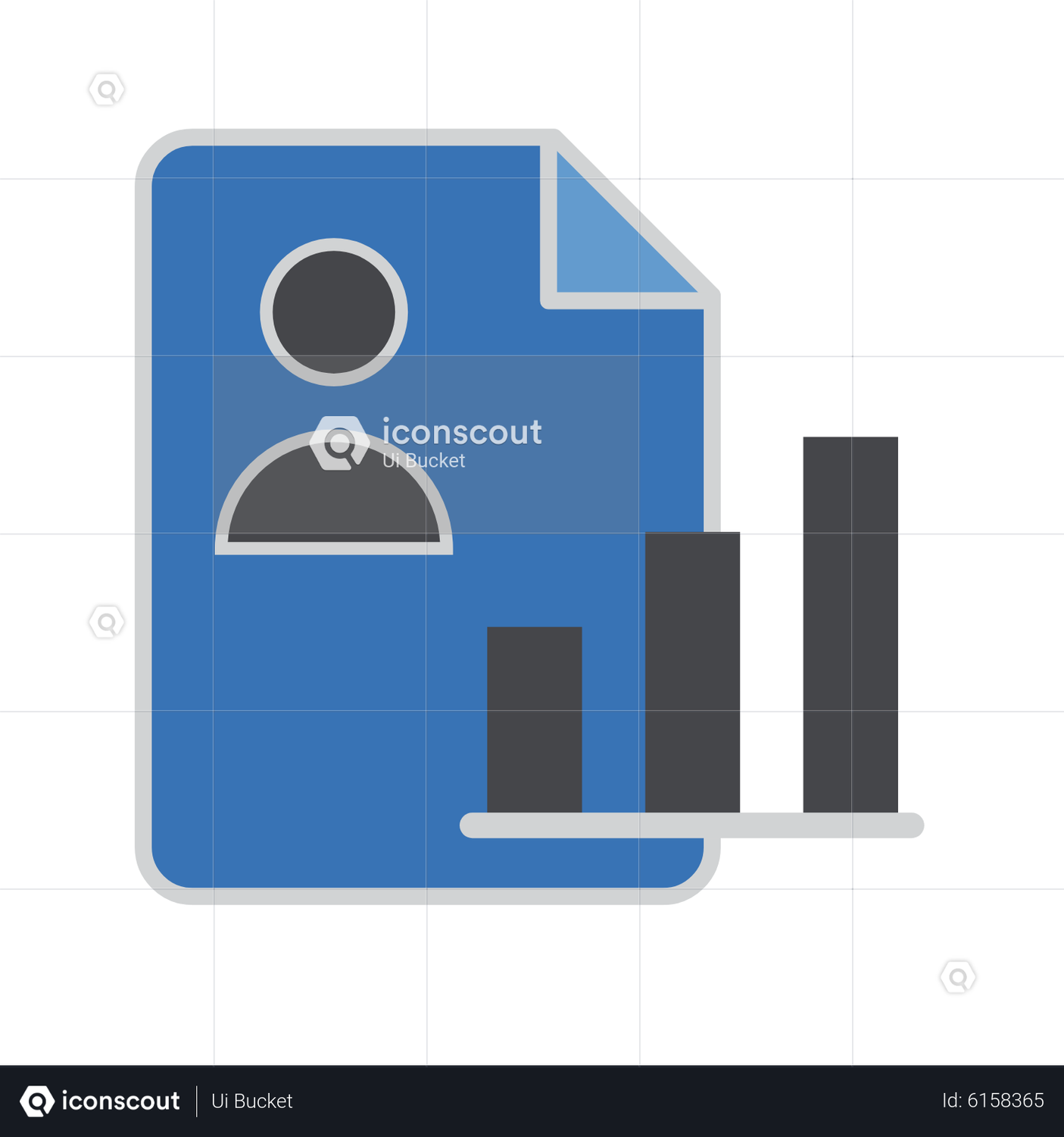 Project file chart animation by ui bucket lottiefiles