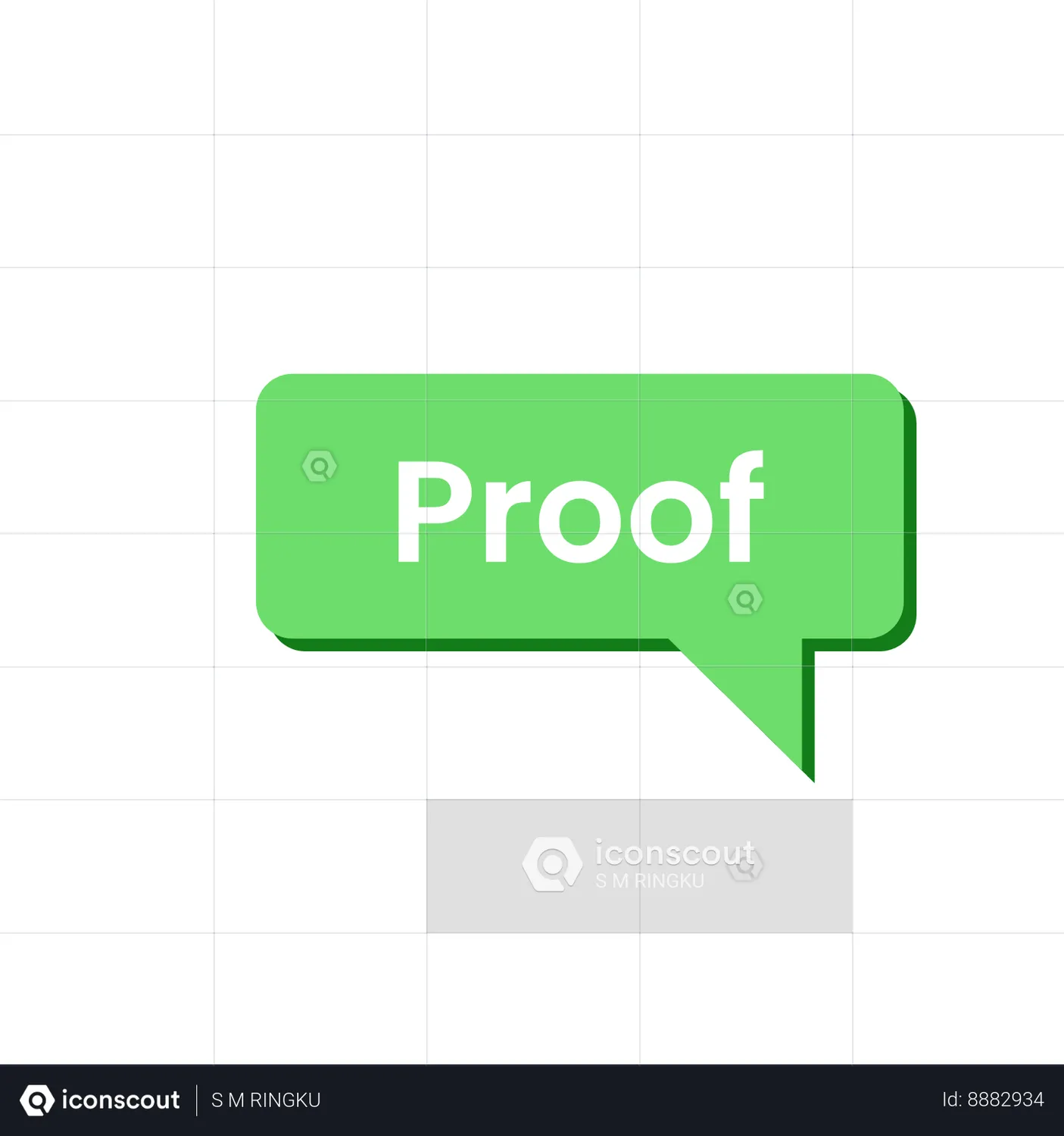 Proof Animated Icon download in JSON, LOTTIE or MP4 format