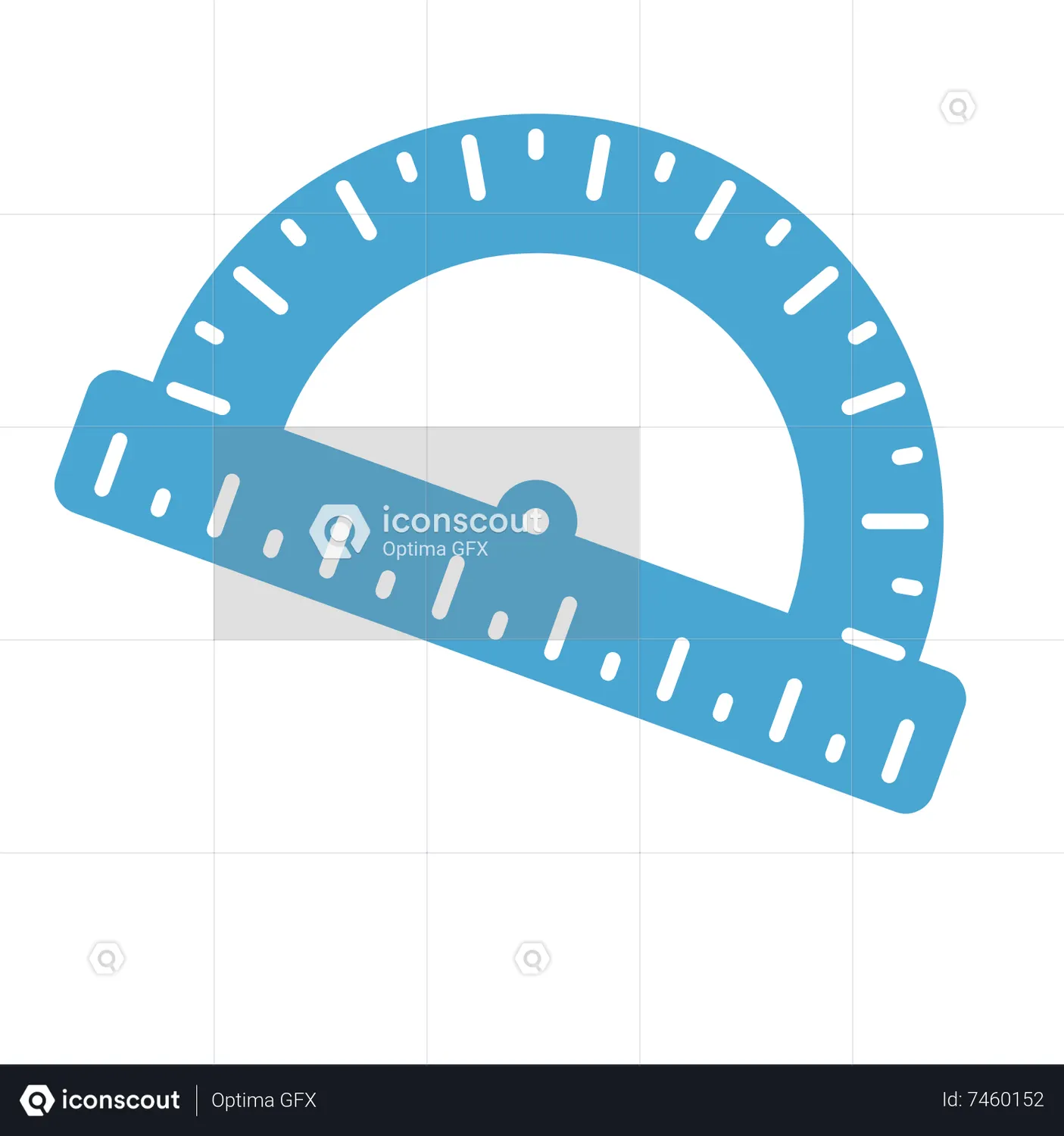 Protractor Animated Icon download in JSON, LOTTIE or MP4 format