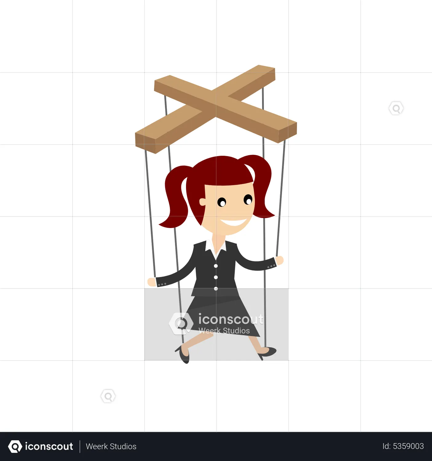 Puppet Animated Icon download in JSON, LOTTIE or MP4 format