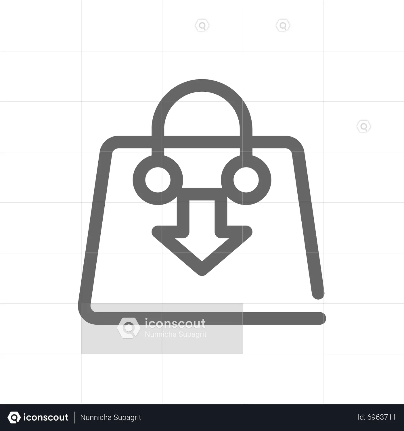 Put Shopping Cart Animated Icon download in JSON, LOTTIE or MP4 format