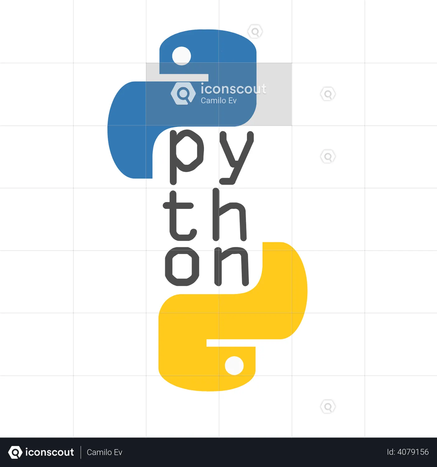 Python Animated Icon download in JSON, LOTTIE or MP4 format